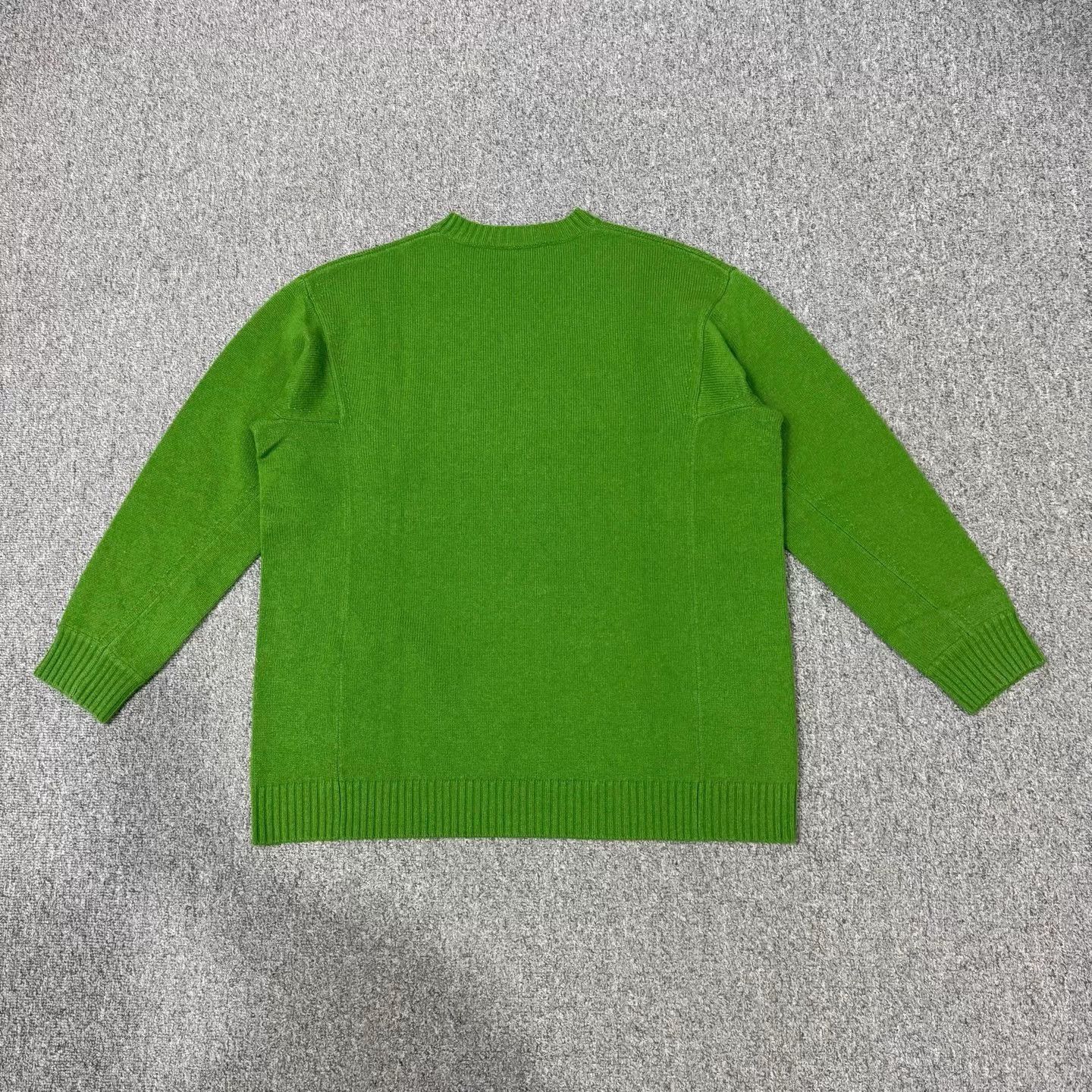 Other Maxmara Green Jacquard Crewneck Sweater S New Size US S / EU 44-46 / 1 - 2 Thumbnail
