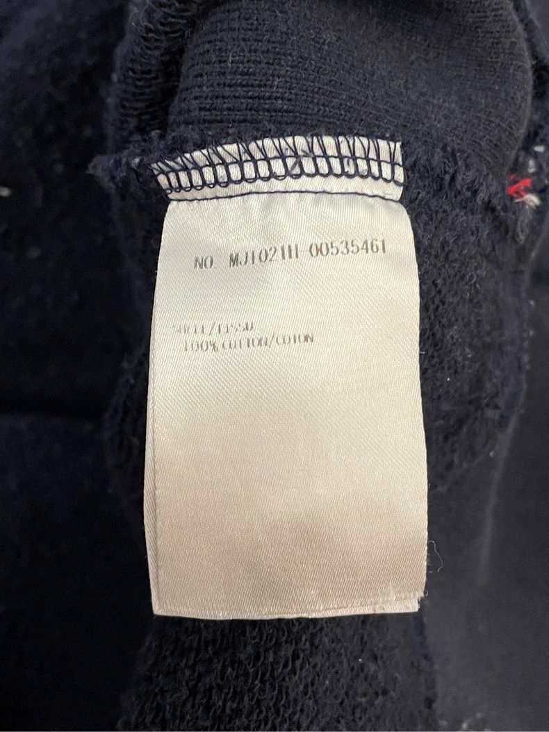 Thom Browne Thom browne Dark blue four-striped round-neck sweatshirt 25 Size US M / EU 48-50 / 2 - 7 Thumbnail