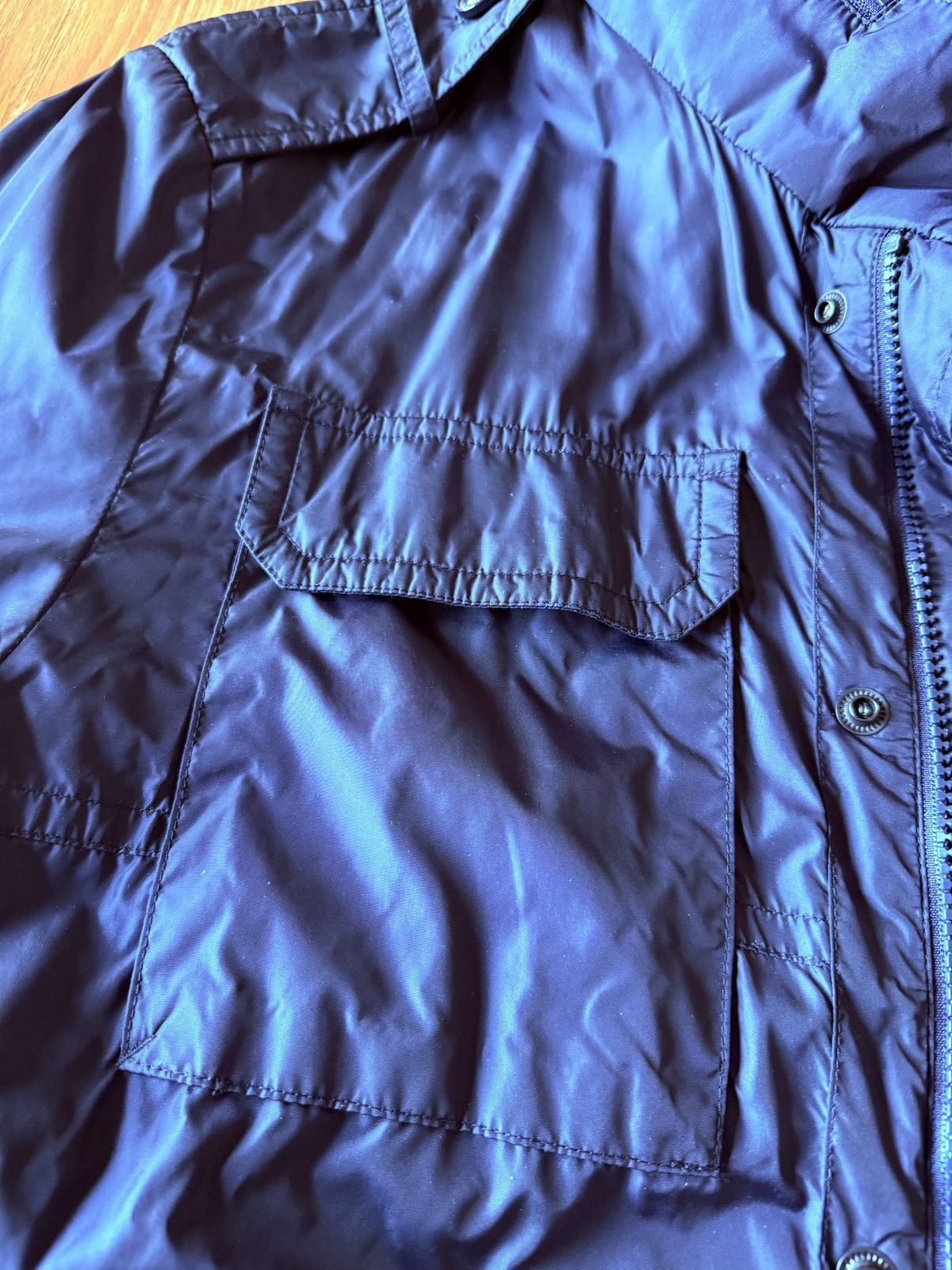 Moncler Moncler Lightweight Field Jacket in Dark Navy Size US XL / EU 56 / 4 - 3 Thumbnail