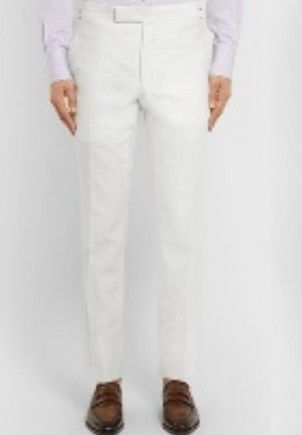 Tom Ford o1loc1c0724 61004C Pant in White Size US 42 / EU 58 - 1 Thumbnail