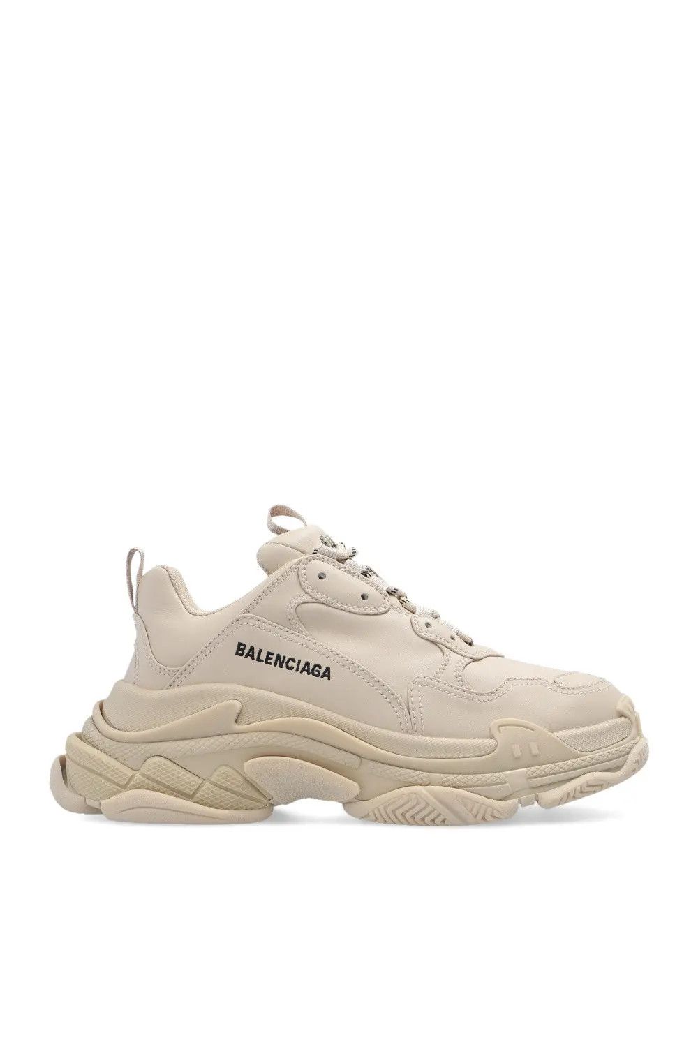 Balenciaga o1bcso1str1224 Triple S Sneakers in Beige Size US 11 / IT 41 - 1 Thumbnail