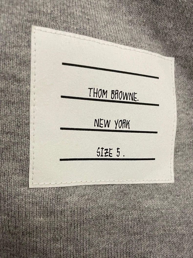 Thom Browne Thom Browne size5 Gray zipper jacket and hoodie Size US XXL / EU 58 / 5 - 7 Thumbnail