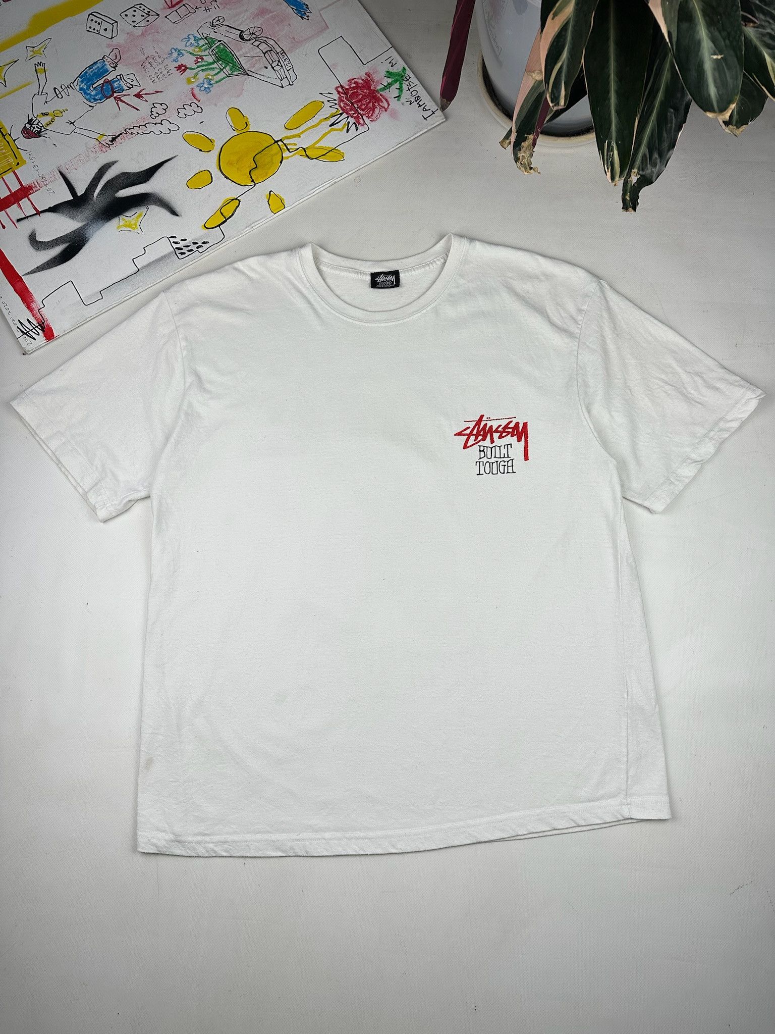 Other STUSSY BEAR LOGO TEE (M) Size US M / EU 48-50 / 2 - 3 Thumbnail