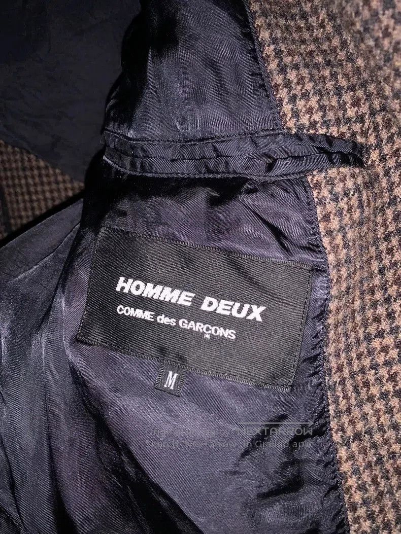 Comme des Garcons CDG Homme Deux Houndstooth Blazer. Size US M / EU 48-50 / 2 - 6 Thumbnail