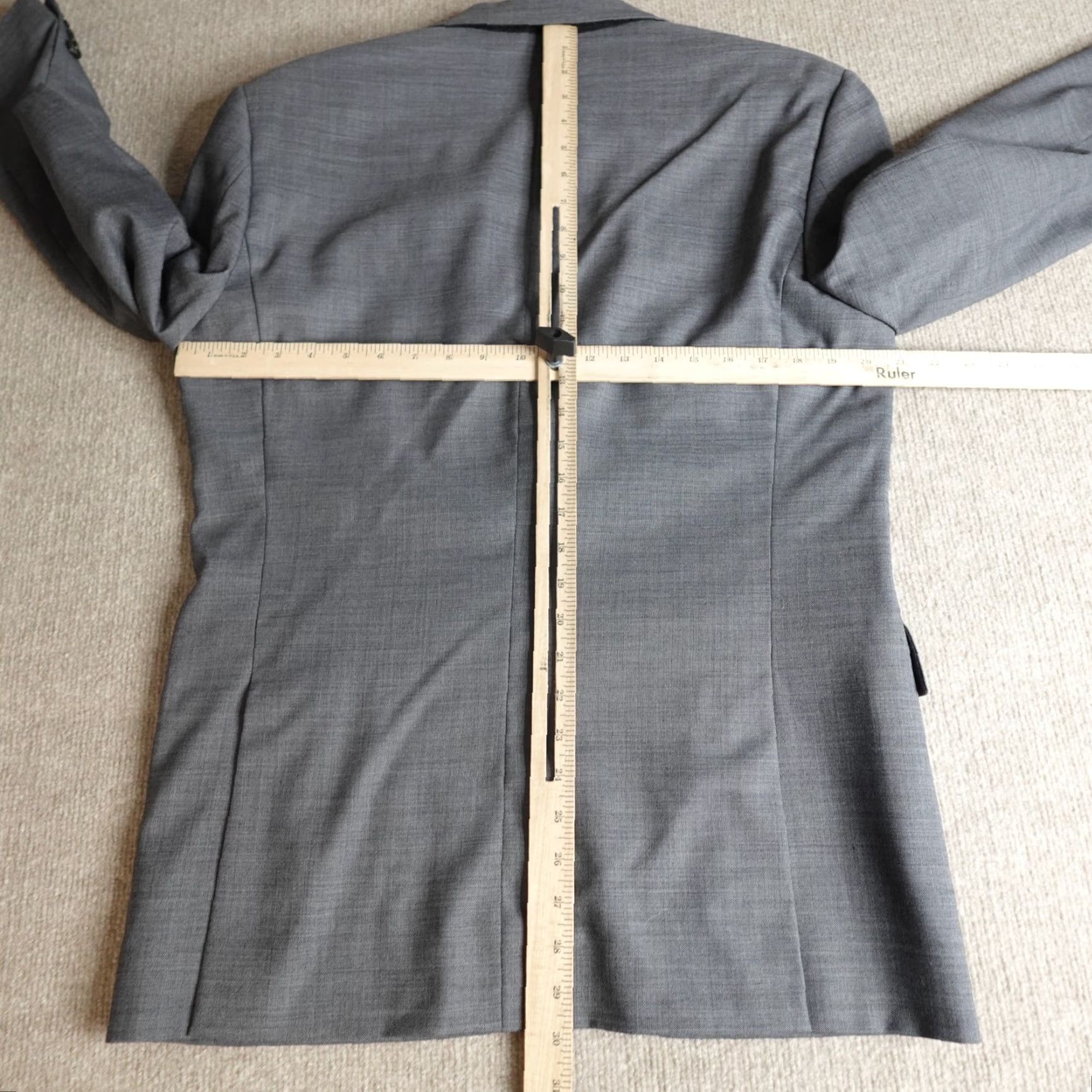 J.Crew J.Crew Ludlow Jacket 40R Gray Four Season Wool Classic Fit Size US XXS / EU 40 - 5 Thumbnail