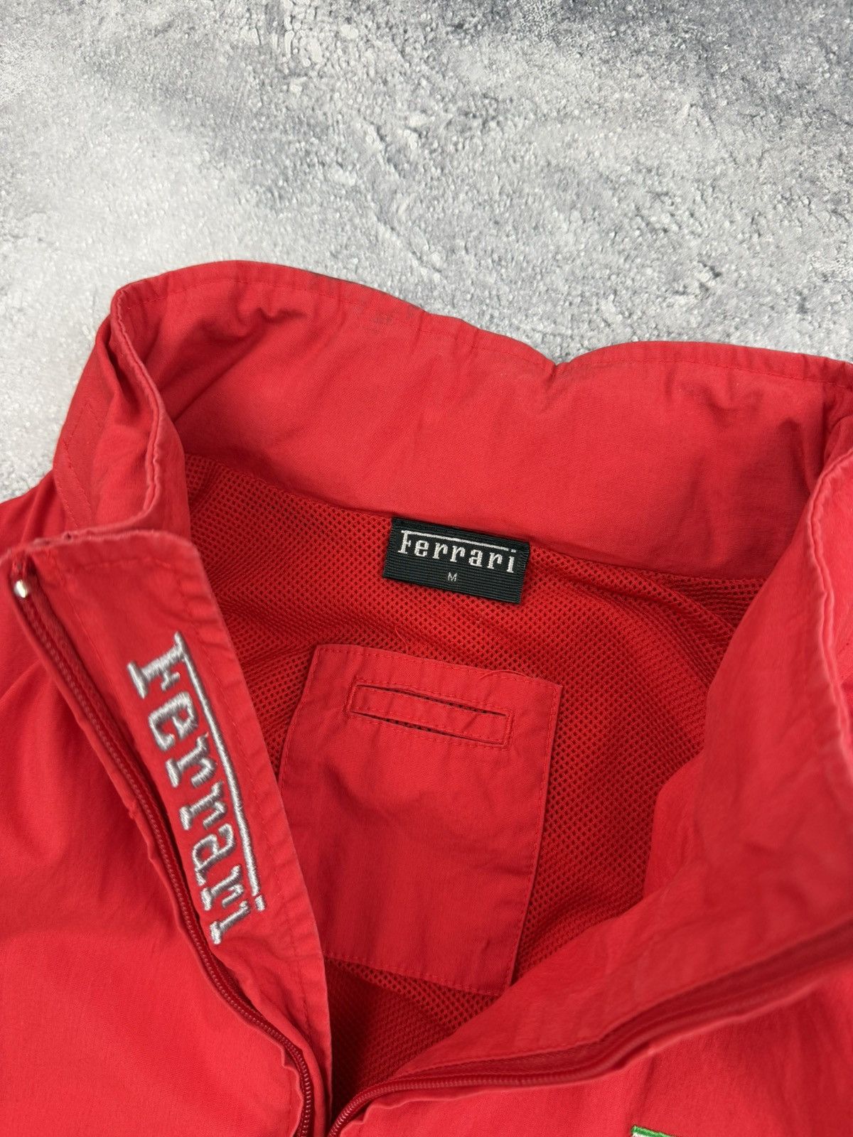 Ferrari Vintage Ferrari Racing Y2K Jacket F1 Red Size M Size US M / EU 48-50 / 2 - 14 Thumbnail