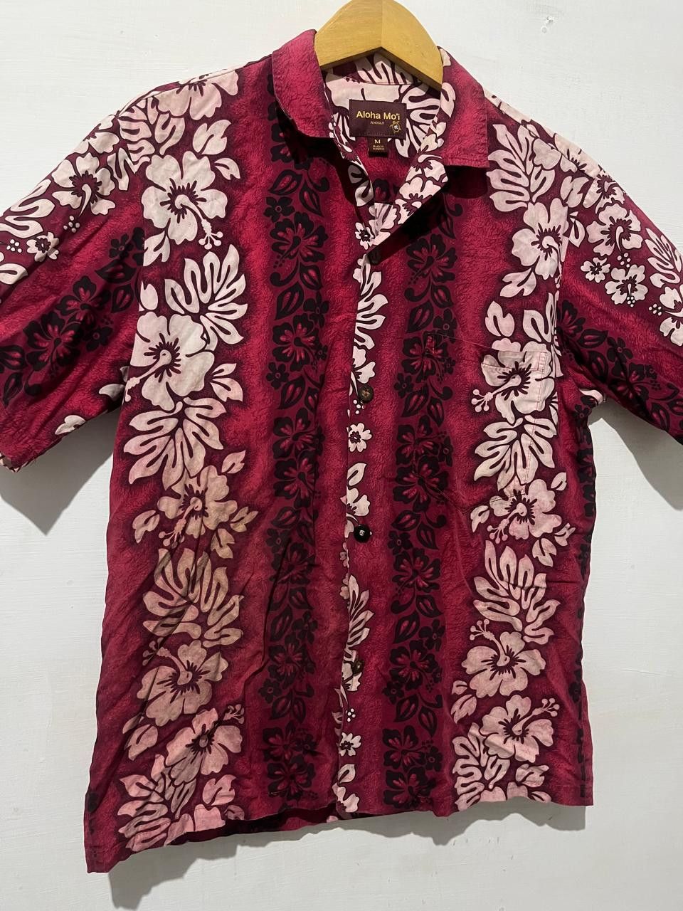 Japanese Brand Vintage Aloha mo'ii Red Shirt Size US M / EU 48-50 / 2 - 7 Thumbnail