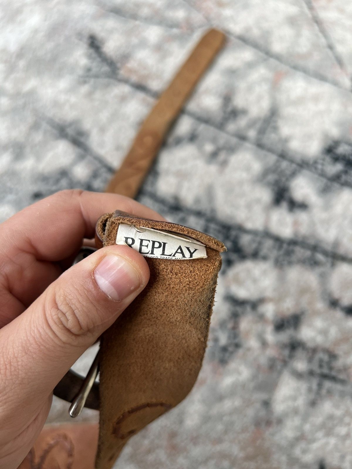Replay Replay Leather Belt Size ONE SIZE - 7 Thumbnail