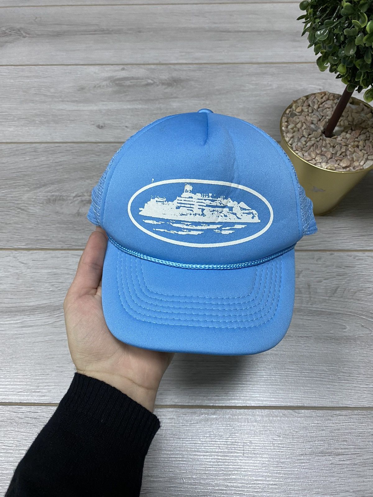 Fabric hat Corteiz Blue size S International in Cloth - 35427092