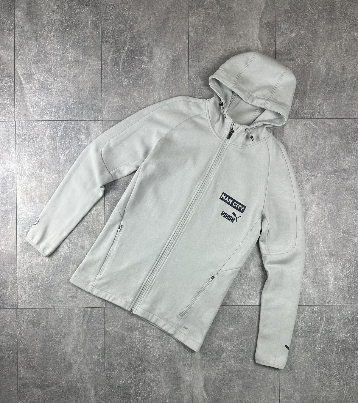 Puma Puma Manchester Soccer Football Zip Up Hoodie Size US M / EU 48-50 / 2 - 1 Thumbnail