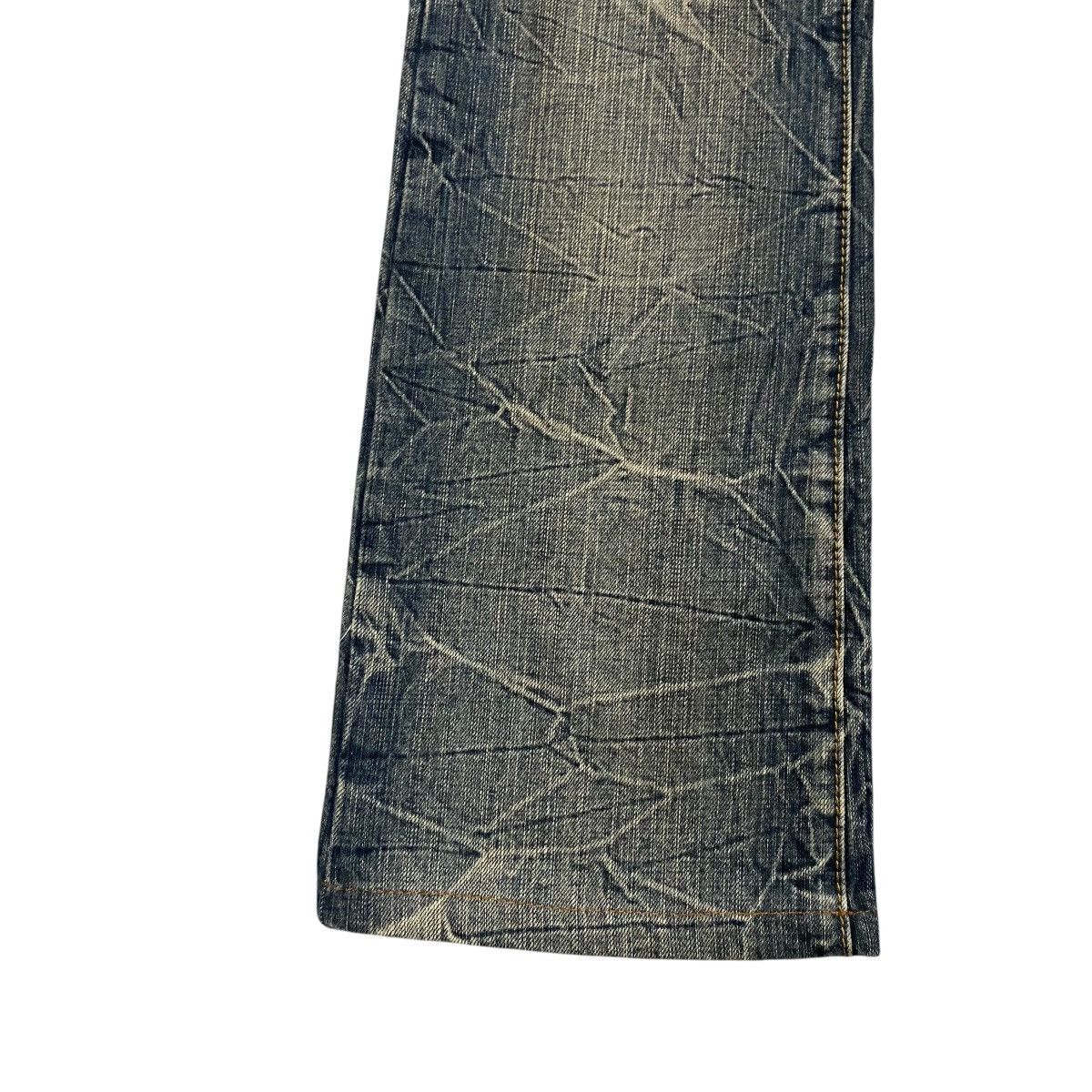 semanticdesign Semantic Design Distressed Denim Flare Jeans Size US 31 - 9 Thumbnail