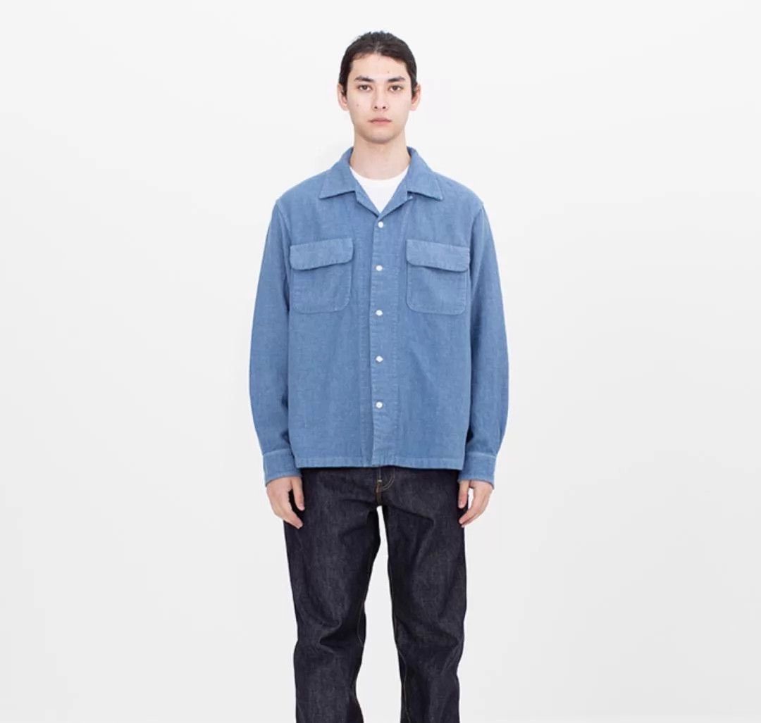 Visvim VISVIM 26SS CARROW SHIRTS 4 LT.BLUE Size US XL / EU 56 / 4 - 3 Thumbnail