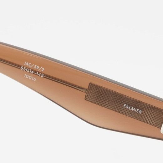 Jacquemus Jacquemus PALMIER JAC/59 C2 Sunglasses Brown Cat Eye Frame Size ONE SIZE - 10 Thumbnail
