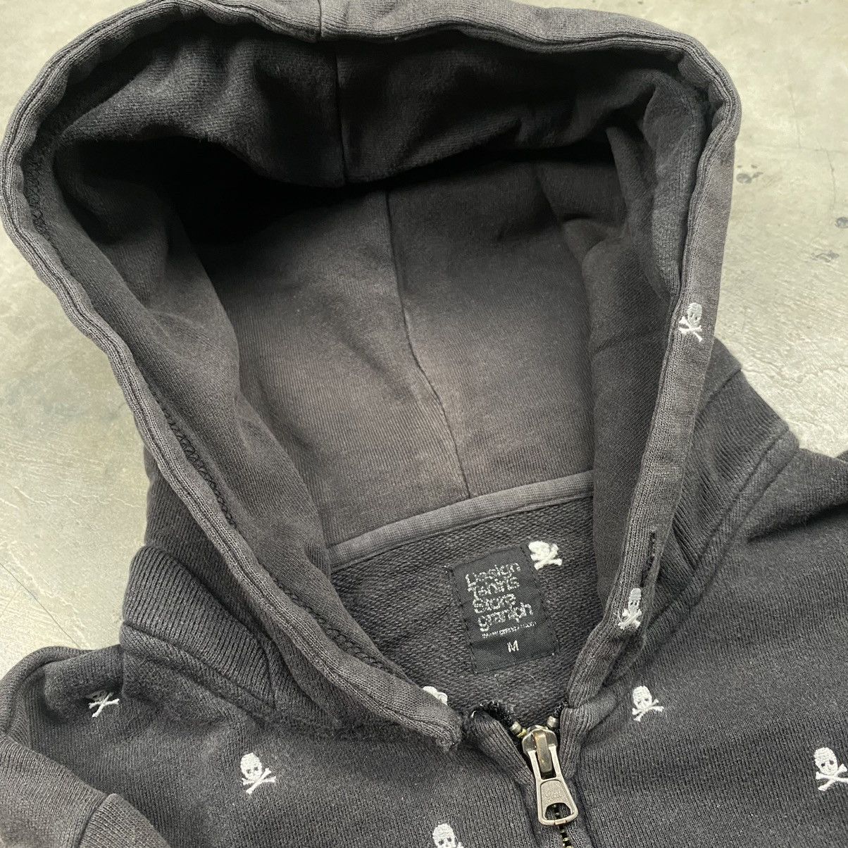 If Six Was Nine × Japanese Brand × Le Grande Bleu (L.G.B.) y2k Graniph Skull Gothic Boxy Zipped Up Size US M / EU 48-50 / 2 - 6 Thumbnail