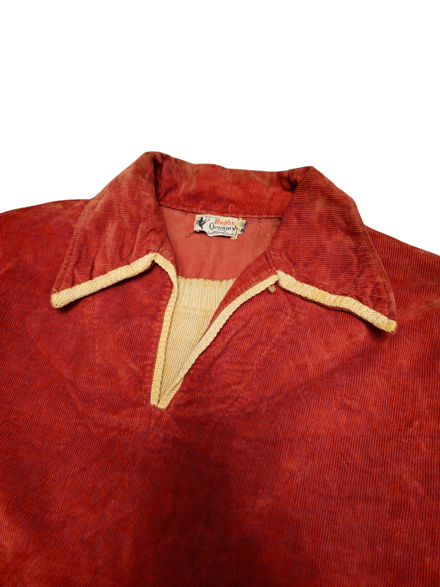 Vintage Vtg Early 40s Rugby Chummy Pullover Shirts Size US M / EU 48-50 / 2 - 3 Thumbnail