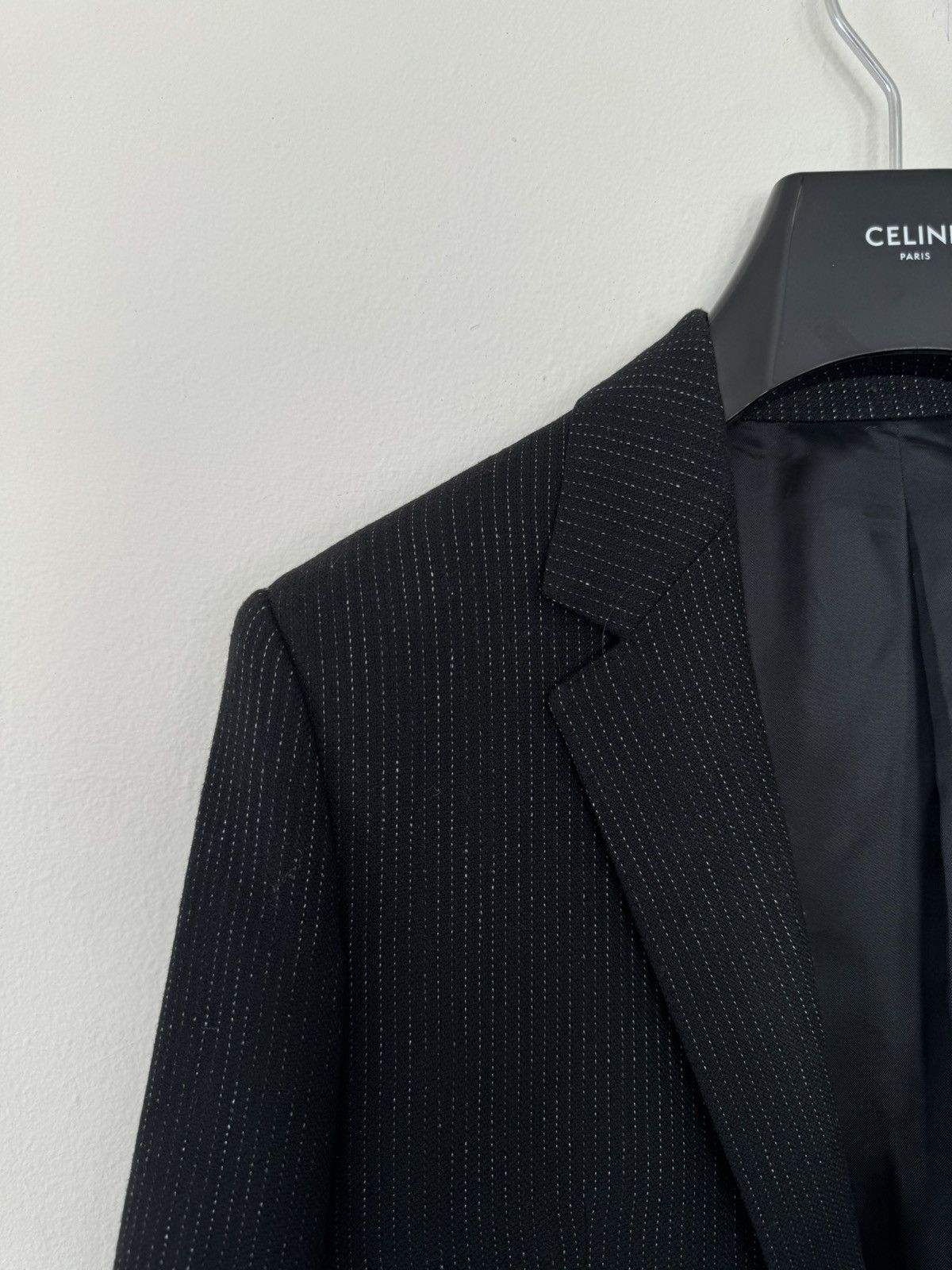 Celine × Hedi Slimane Celine 19SS black blazer Size 34R - 5 Thumbnail