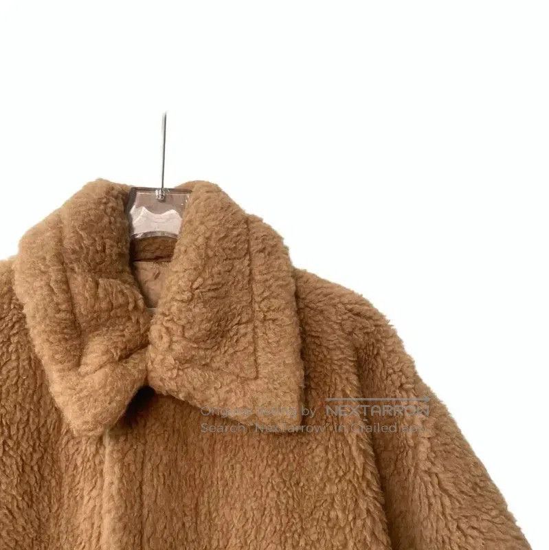 Max Mara MaxMara Cozy Beige Women's Coat . Size L / US 10 / IT 46 - 4 Thumbnail