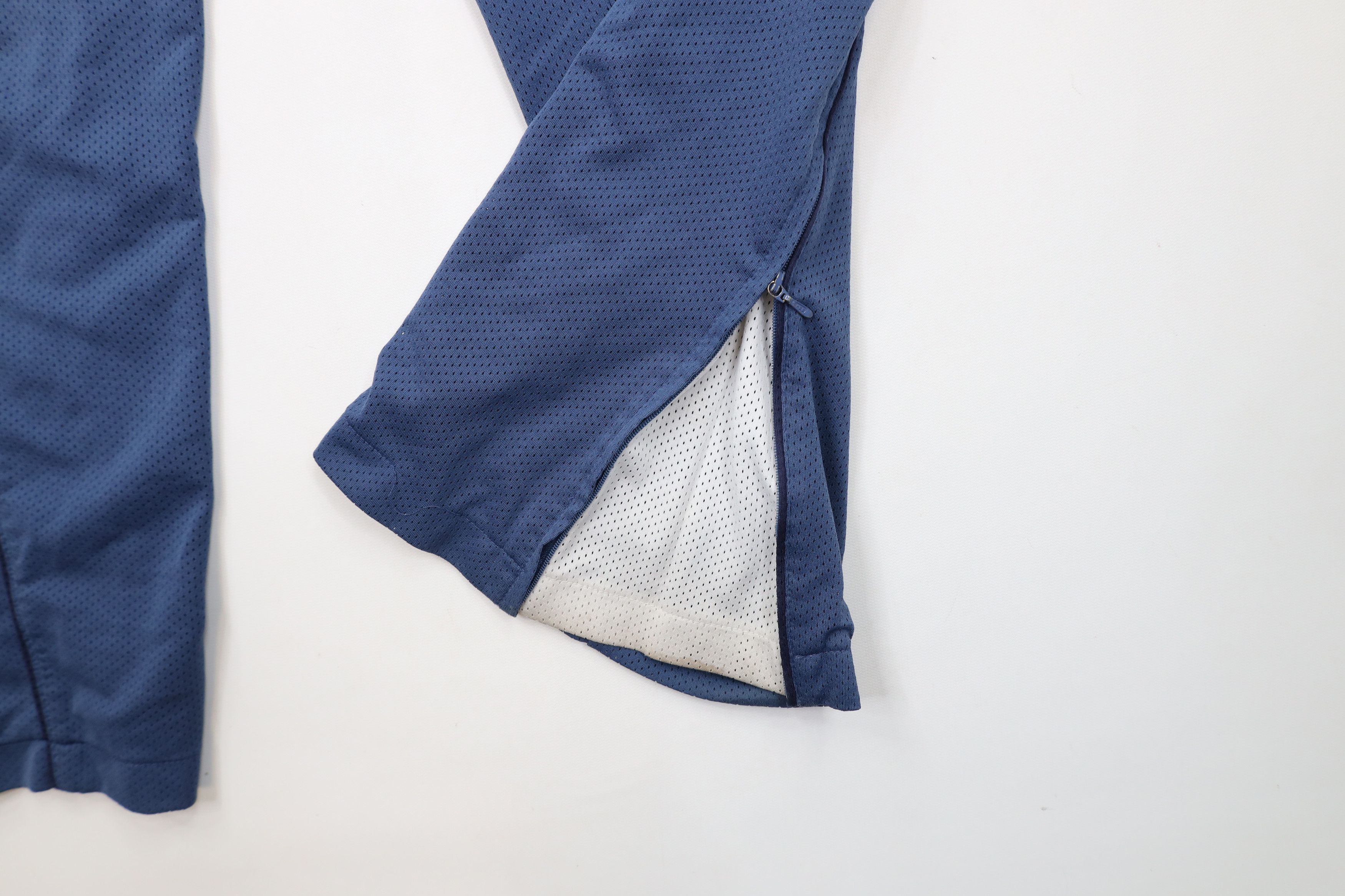 Champion × Vintage Vintage 90s Champion Mesh Wide Leg Cargo Sweatpants Blue Size US 34 / EU 50 - 3 Thumbnail