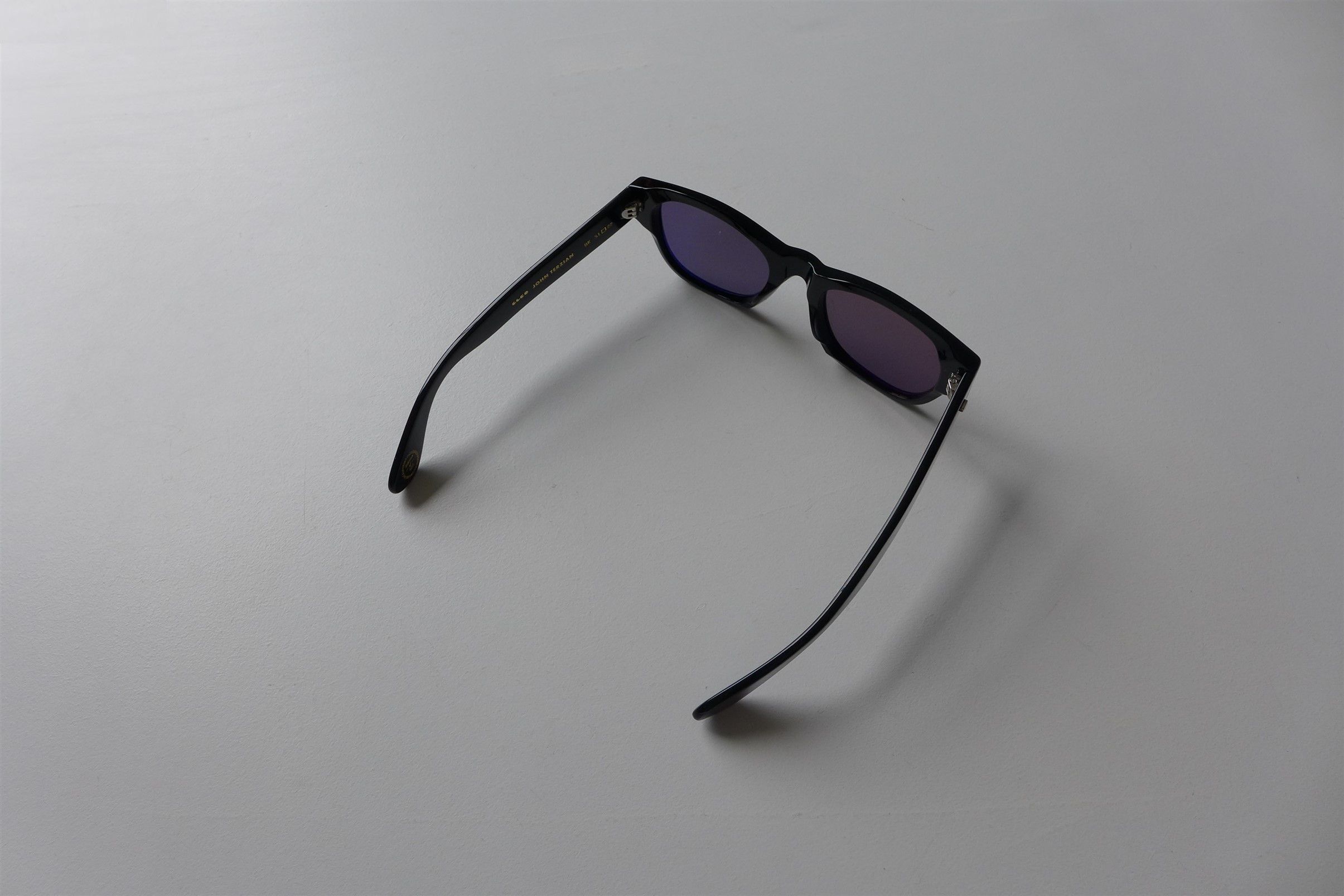 Garrett Leight GLCO x John Terzian Sunglasses -- Black Acetate Size ONE SIZE - 1 Thumbnail