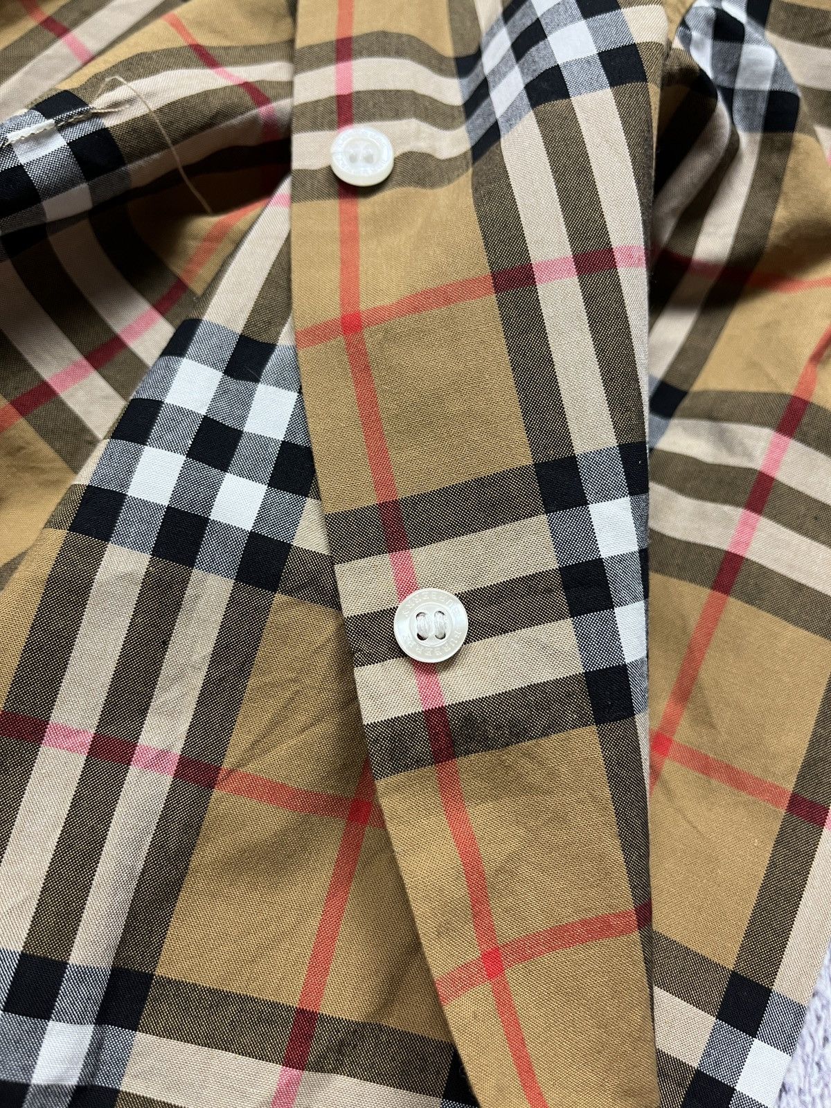 Burberry Burberry London England Nova Check Full Pattern Shirt Luxury Size S / US 4 / IT 40 - 12 Thumbnail