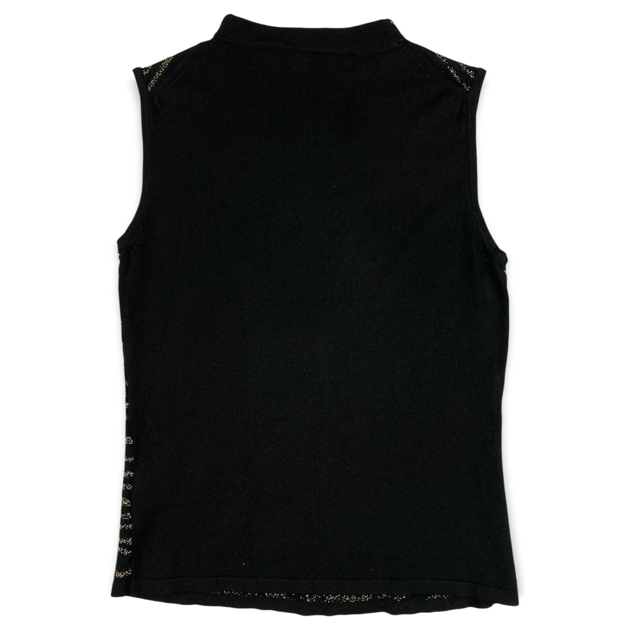 Versace Jeans Couture Medusa Tank Top Size L / US 10 / IT 46 - 2 Thumbnail