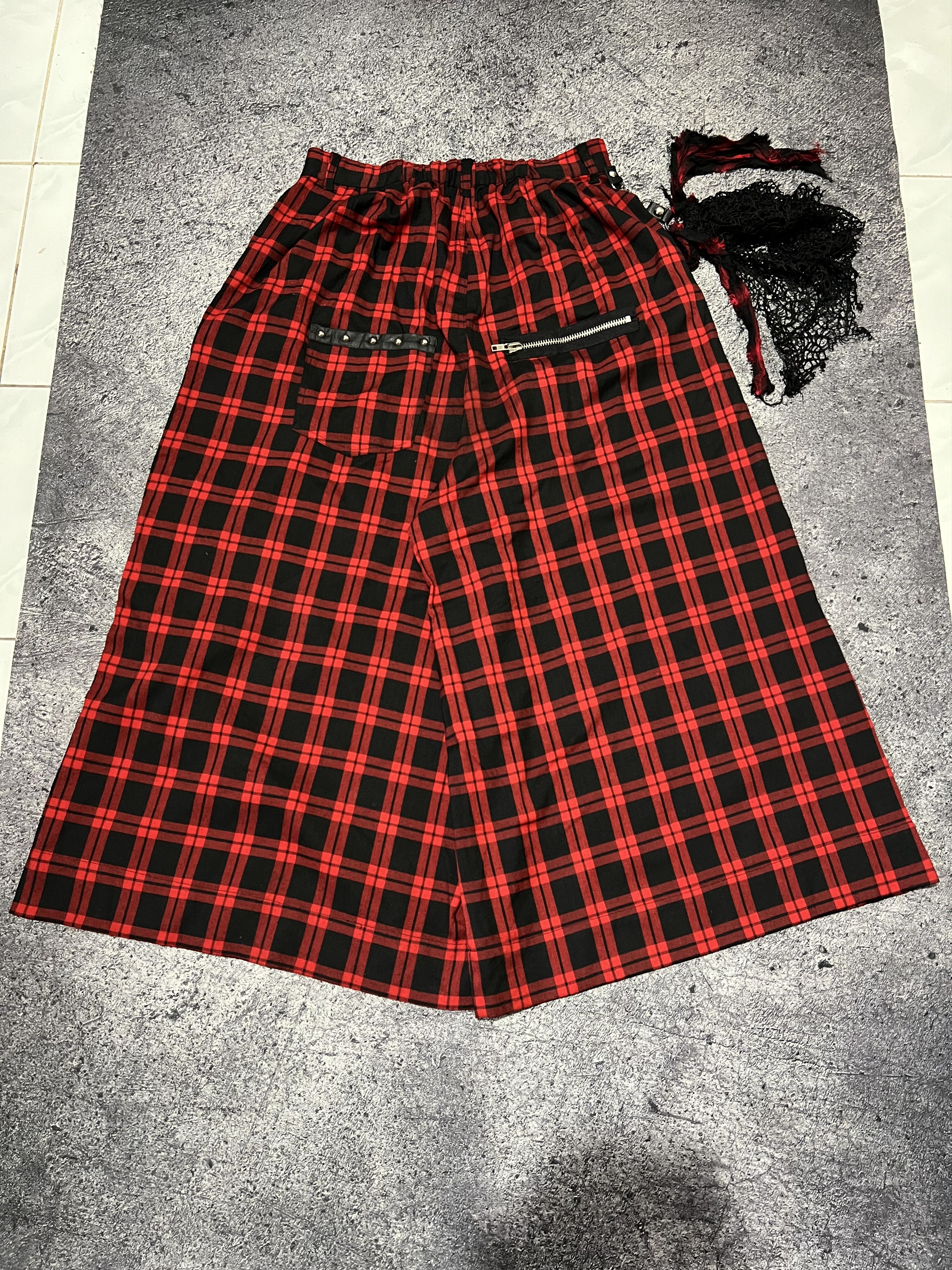Japanese Brand 2000s Japanese Archive Ifsixwasnine Punk Poem Wide y2k Size US 30 / EU 46 - 2 Thumbnail