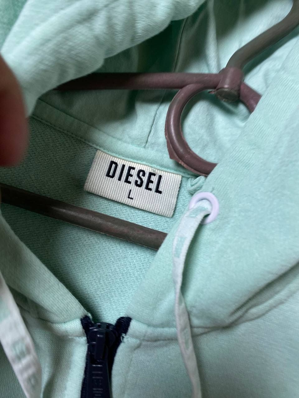 Diesel Vintage Diesel Streetwear Full Zip Hoodie Size L Size L / US 10 / IT 46 - 2 Thumbnail