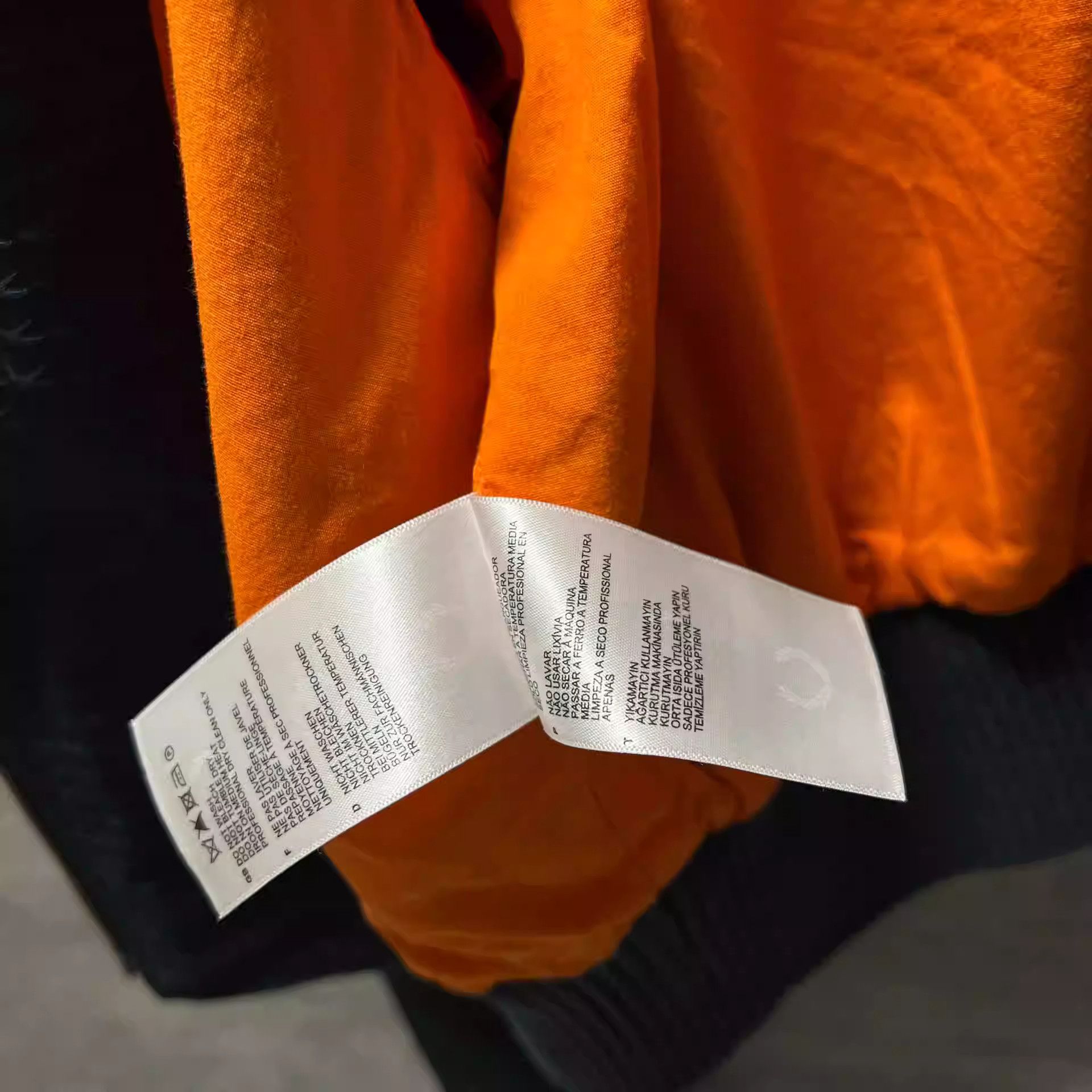 Raf Simons Pilot's Short Jacket with Lapel and Lapel Neck, Dark Navy Size US S / EU 44-46 / 1 - 3 Thumbnail