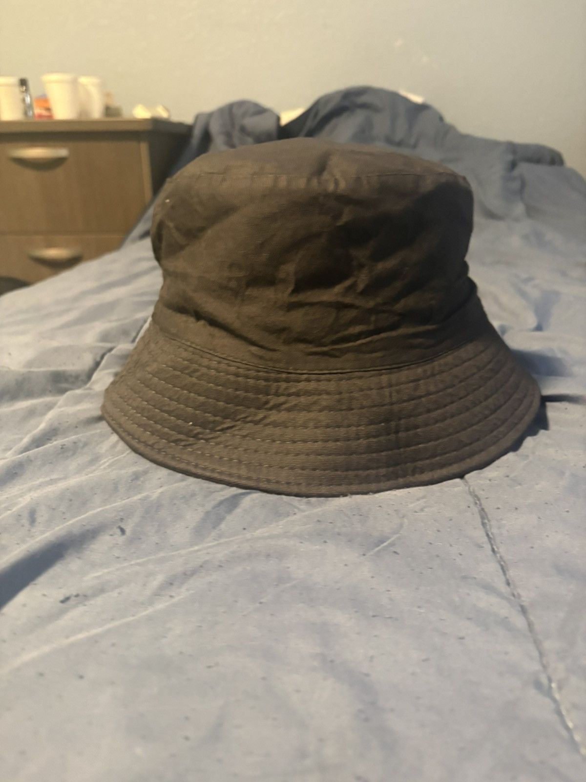 Other Black Bucket Hat Men Casual Solid Summer Adjustable One Size Size ONE SIZE - 8 Thumbnail