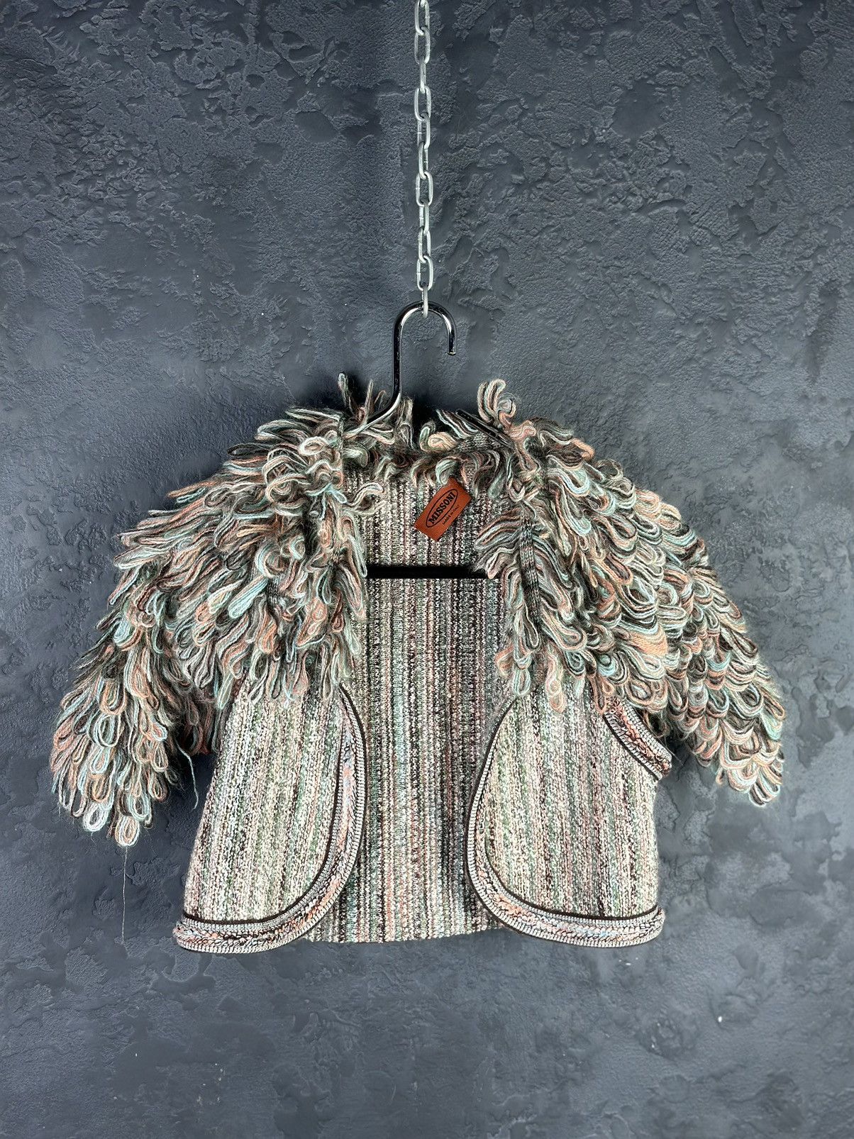 Designer × Missoni Missoni Womens Wool/Mohair Sweather Vest Size S / US 4 / IT 40 - 7 Thumbnail