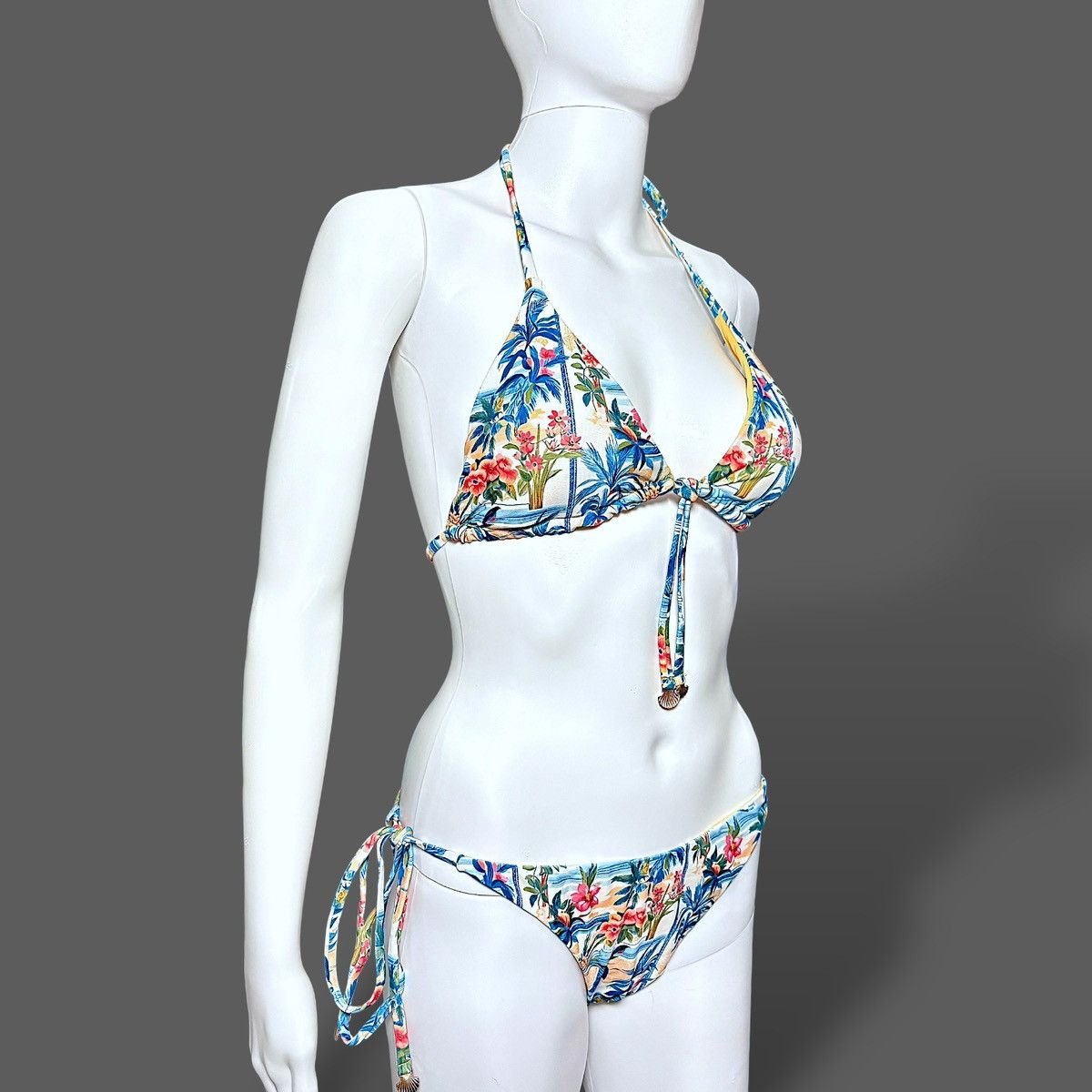 Other Escape to Paradise Womens Positano Sun Strap Bikini Set Sz M Size ONE SIZE - 5 Thumbnail