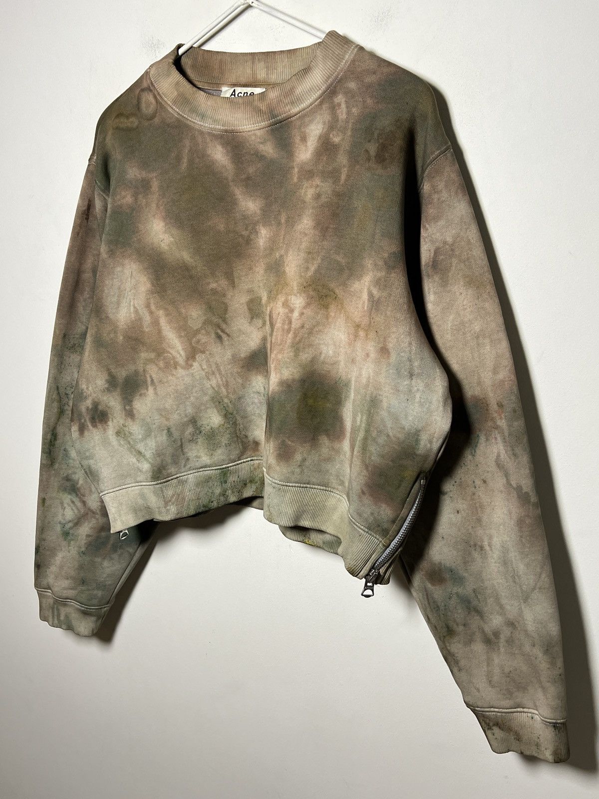 Acne Studios Acne Studios Cropped crewneck in heavyweight cotton Size US M / EU 48-50 / 2 - 5 Thumbnail