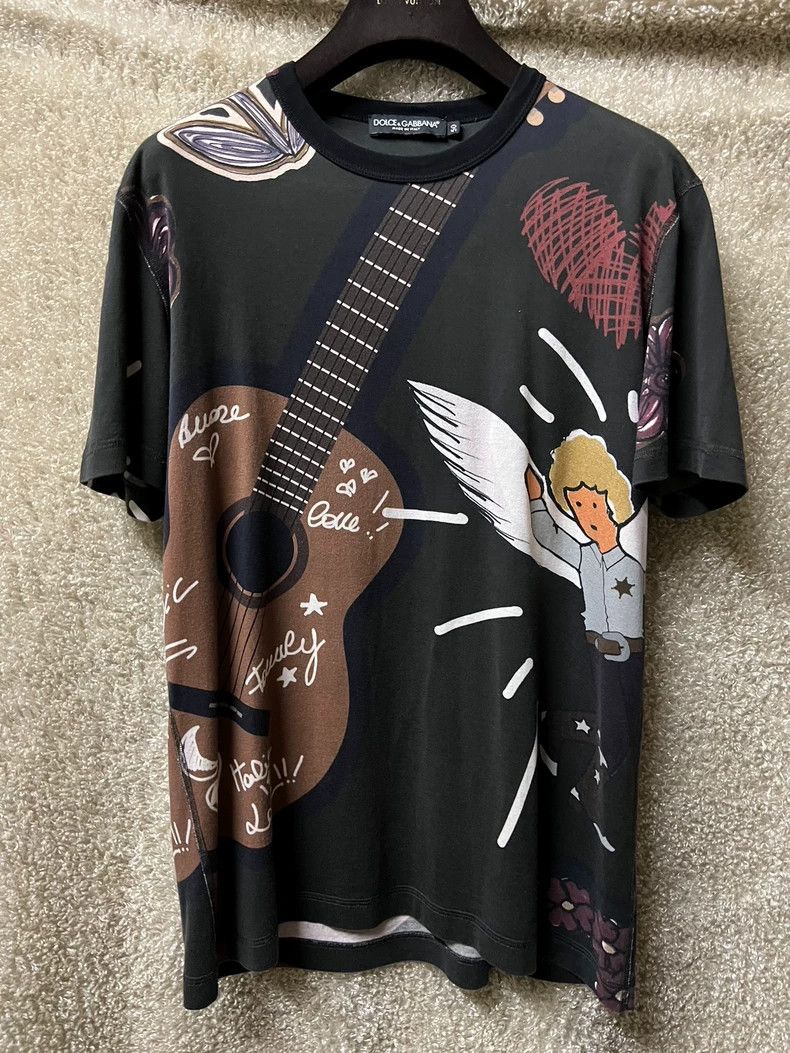 Dolce & Gabbana Dolce & Gabbana Men's Short Sleeve T-Shirt Size US L / EU 52-54 / 3 - 1 Thumbnail