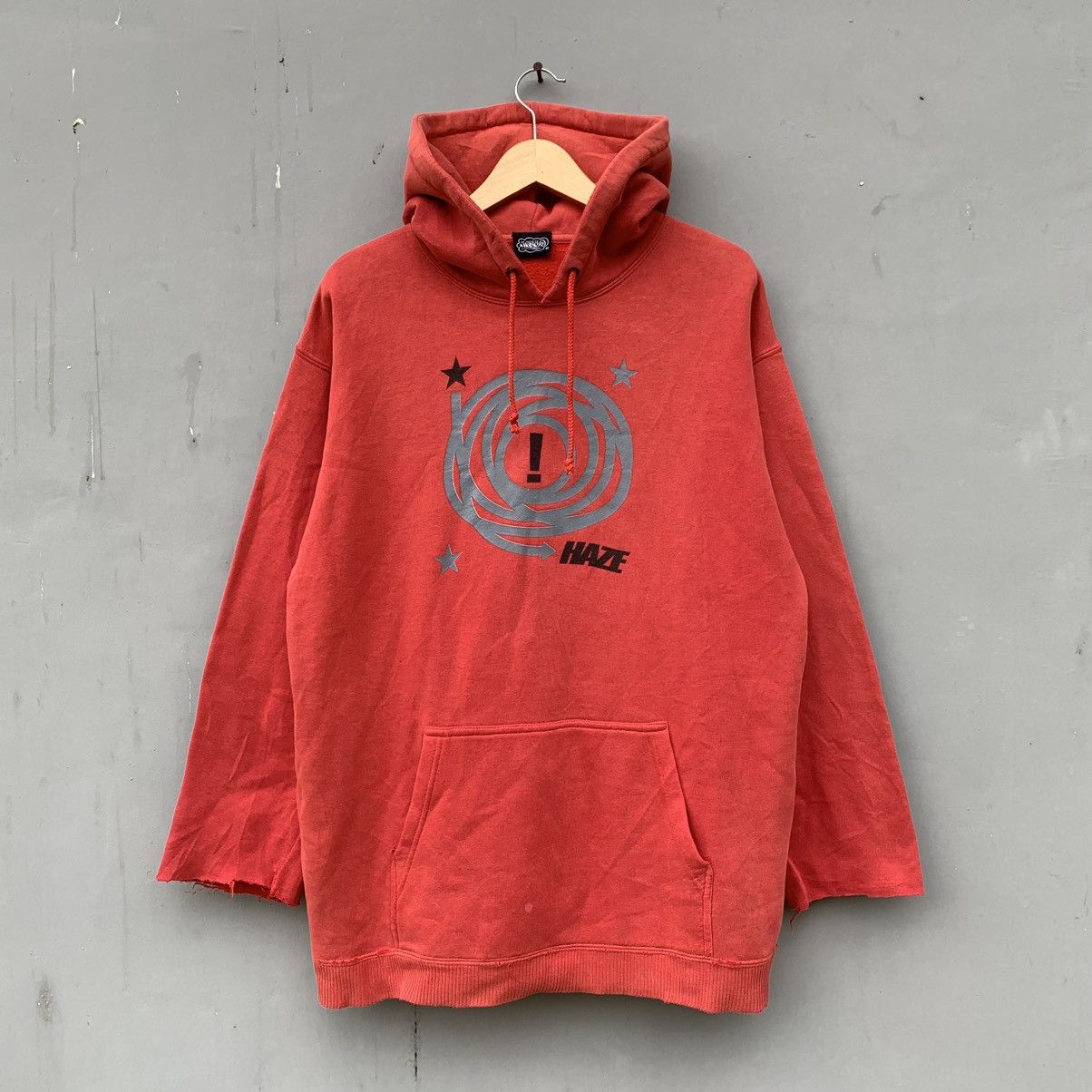 Japanese Brand × Vintage 90s ERIC HAZE ‘SPIRAL’ PULLOVER HOODIE Size US M / EU 48-50 / 2 - 1 Thumbnail