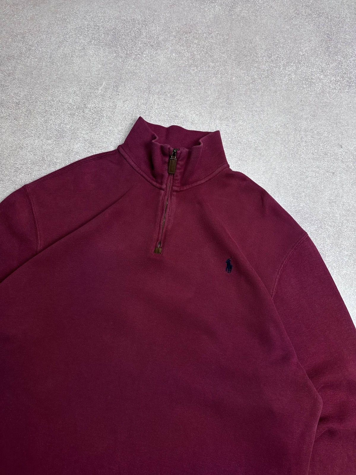 Polo Ralph Lauren Vintage Polo Ralph Lauren Quarter Zip Sweayer Old Money L Size US L / EU 52-54 / 3 - 3 Thumbnail