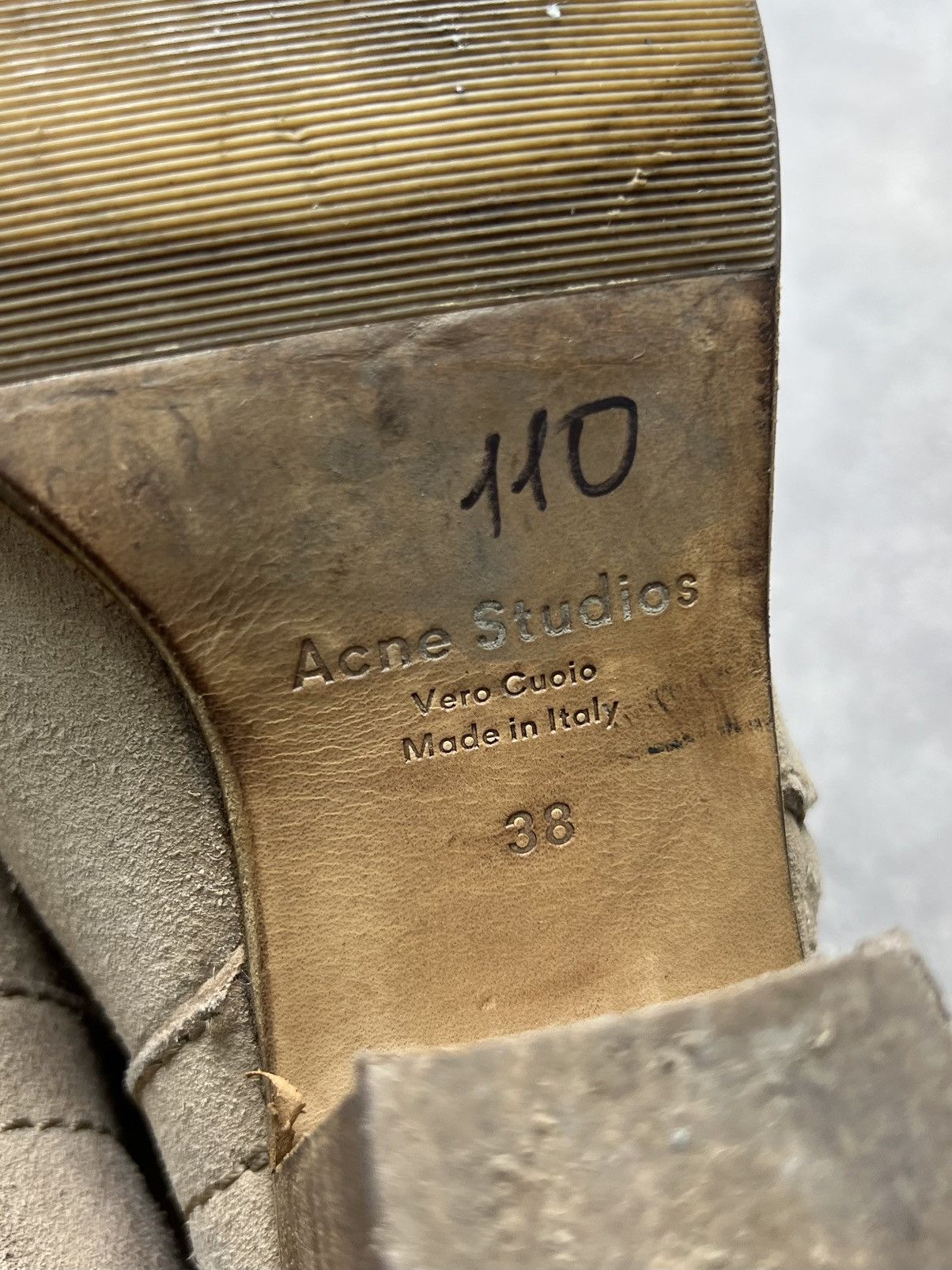 Acne Studios Acne Studios platform heels suede boots Size US 8 / IT 38 - 15 Thumbnail
