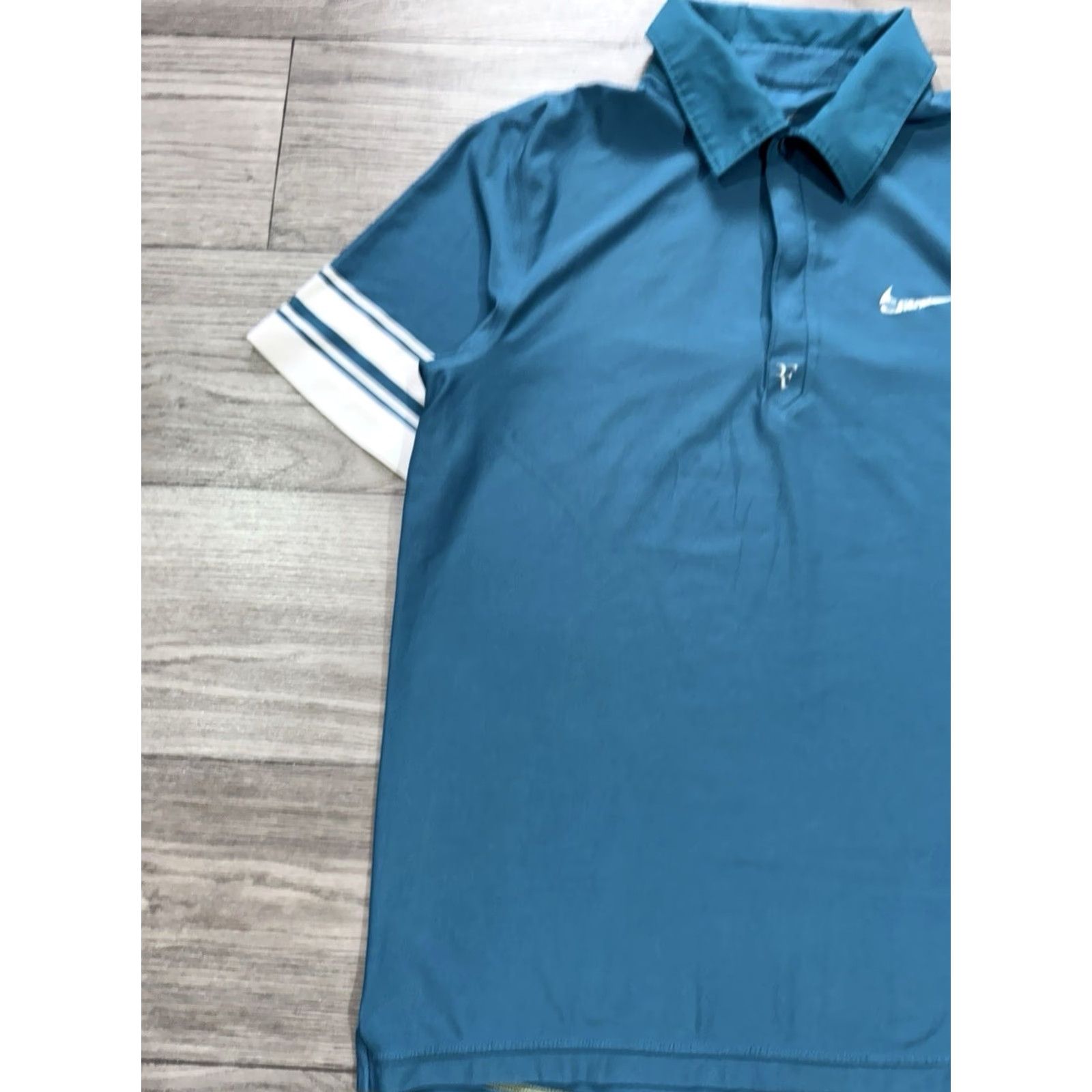 Nike Nike Roger Federer RF 2010 French Open Polo Shirt M Men Multicolor T-Shirt Size US M / EU 48-50 / 2 - 5 Thumbnail