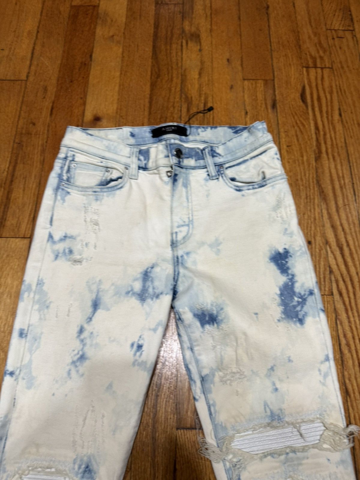 Amiri Amiri Bleached Mx1 Jeans Size 27 Size US 27 - 2 Thumbnail