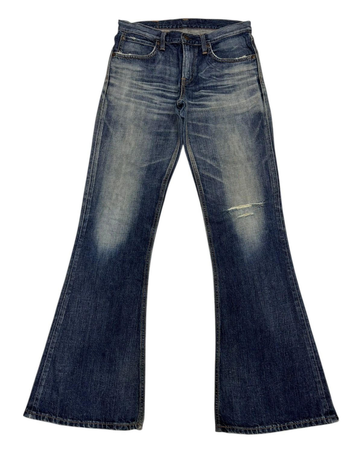 Edwin × Hysteric Glamour × If Six Was Nine Flare Jeans Edwin 500 Rebel Vintage Bootcut Denim Jeans Size US 30 / EU 46 - 1 Thumbnail
