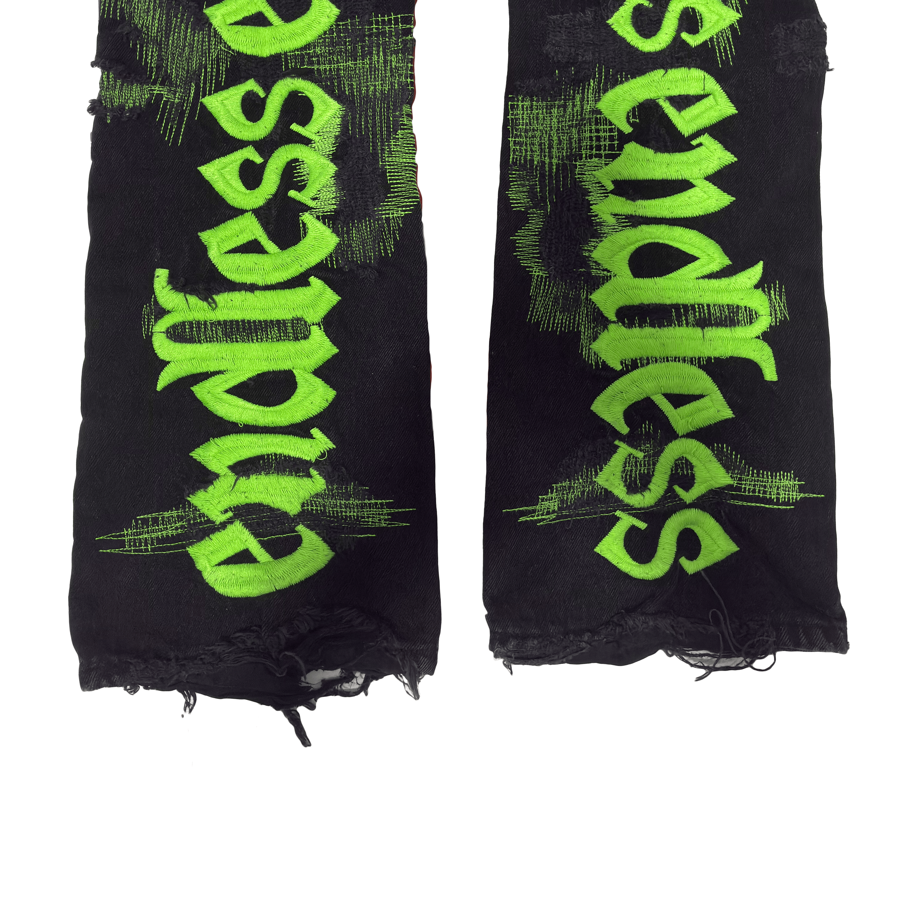 Endless Less Black/Neon Denim Size US 26 / EU 42 - 5 Thumbnail