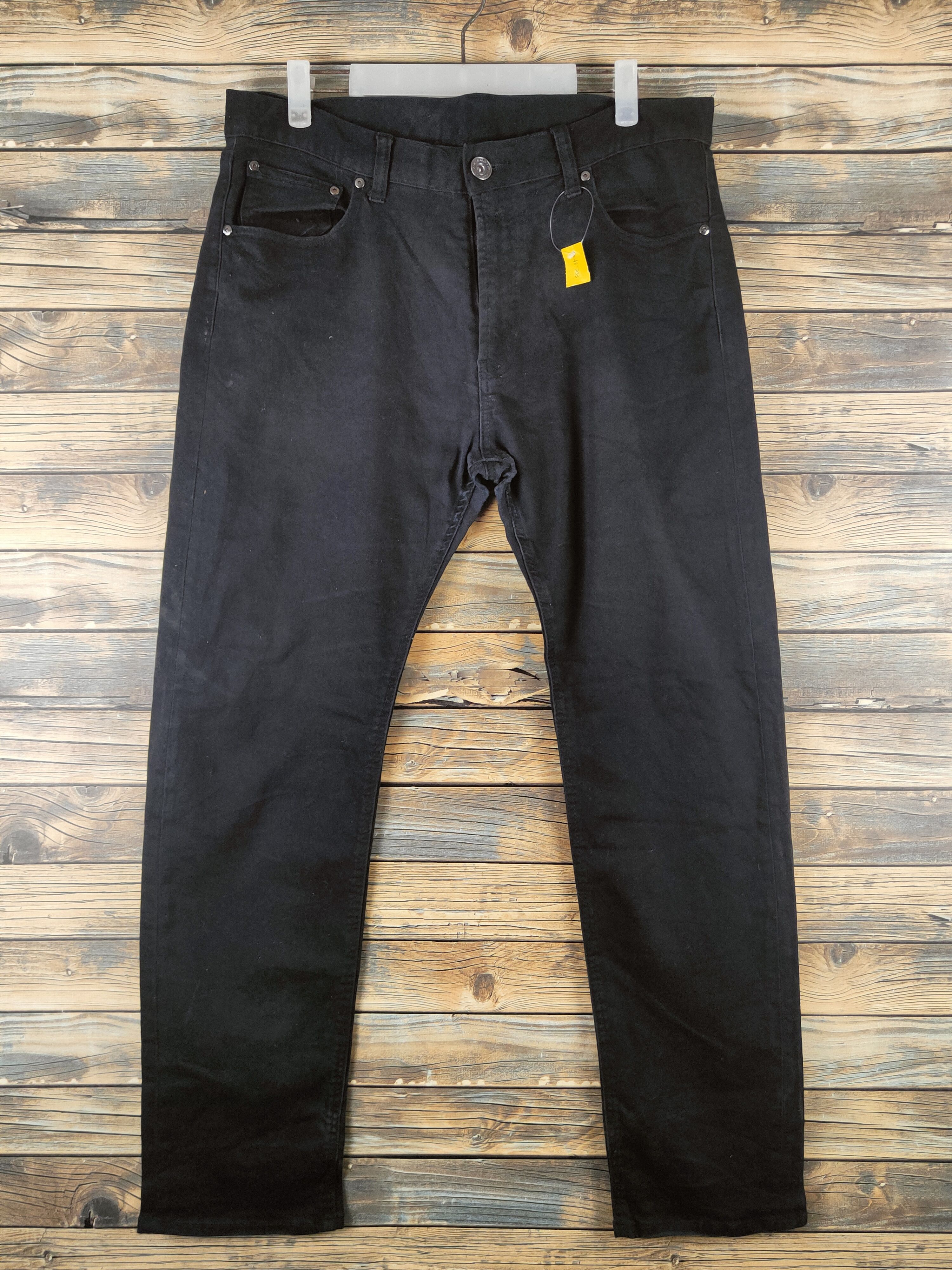 Japanese Brand DL Closshi Black Multipocket Casual Pants #46-303 Size US 34 / EU 50 - 1 Thumbnail