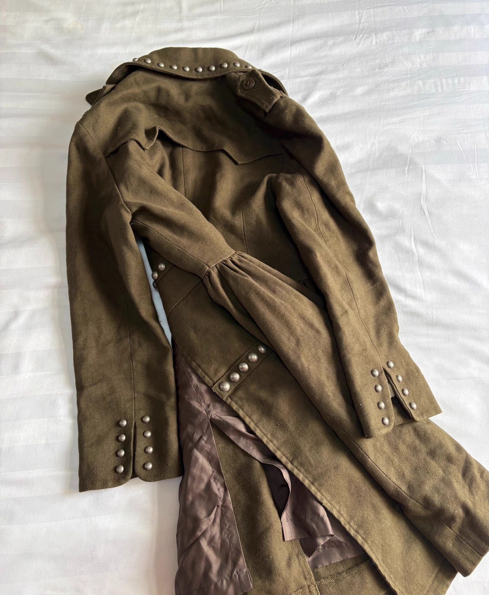 Sunao Kuwahara sunao kuwahara rivet cuffs collar coat CDG buttons Size XL / US 12-14 / IT 48-50 - 8 Thumbnail