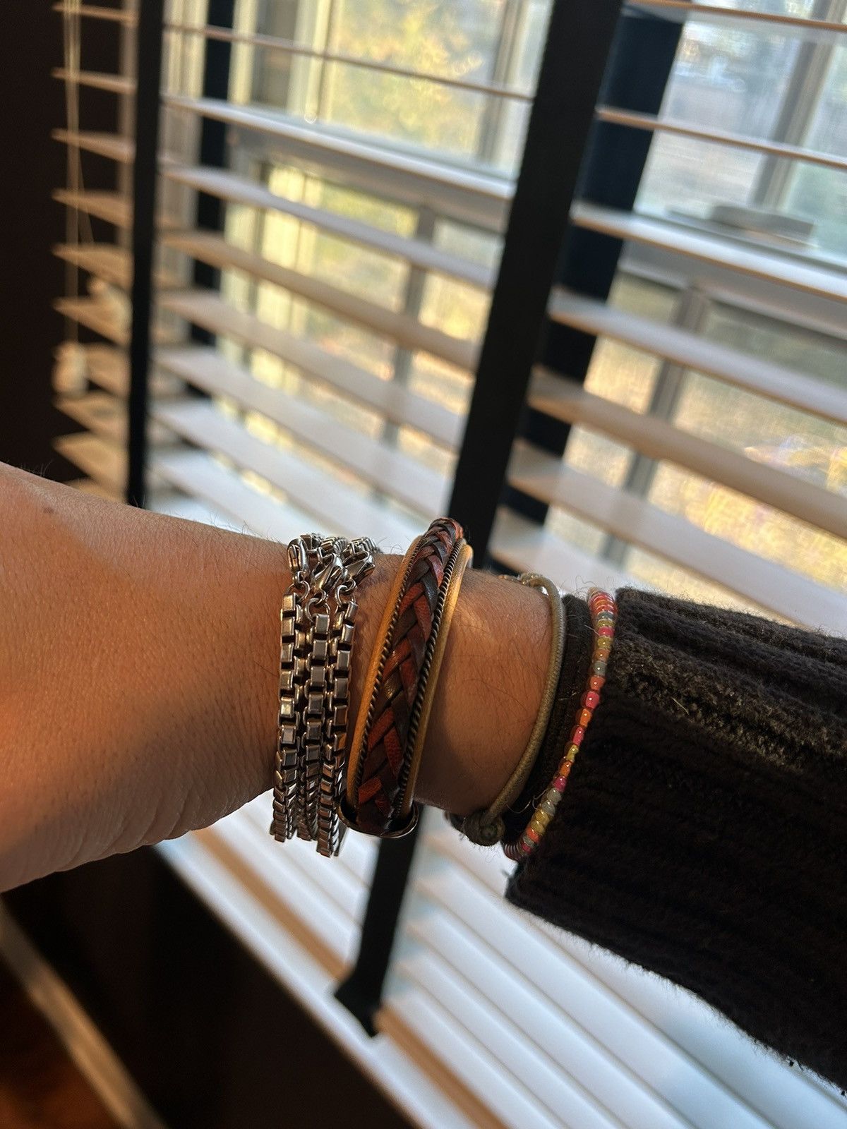 Jewelry × Other Leather wrapped cuff bracelet Size ONE SIZE - 5 Thumbnail