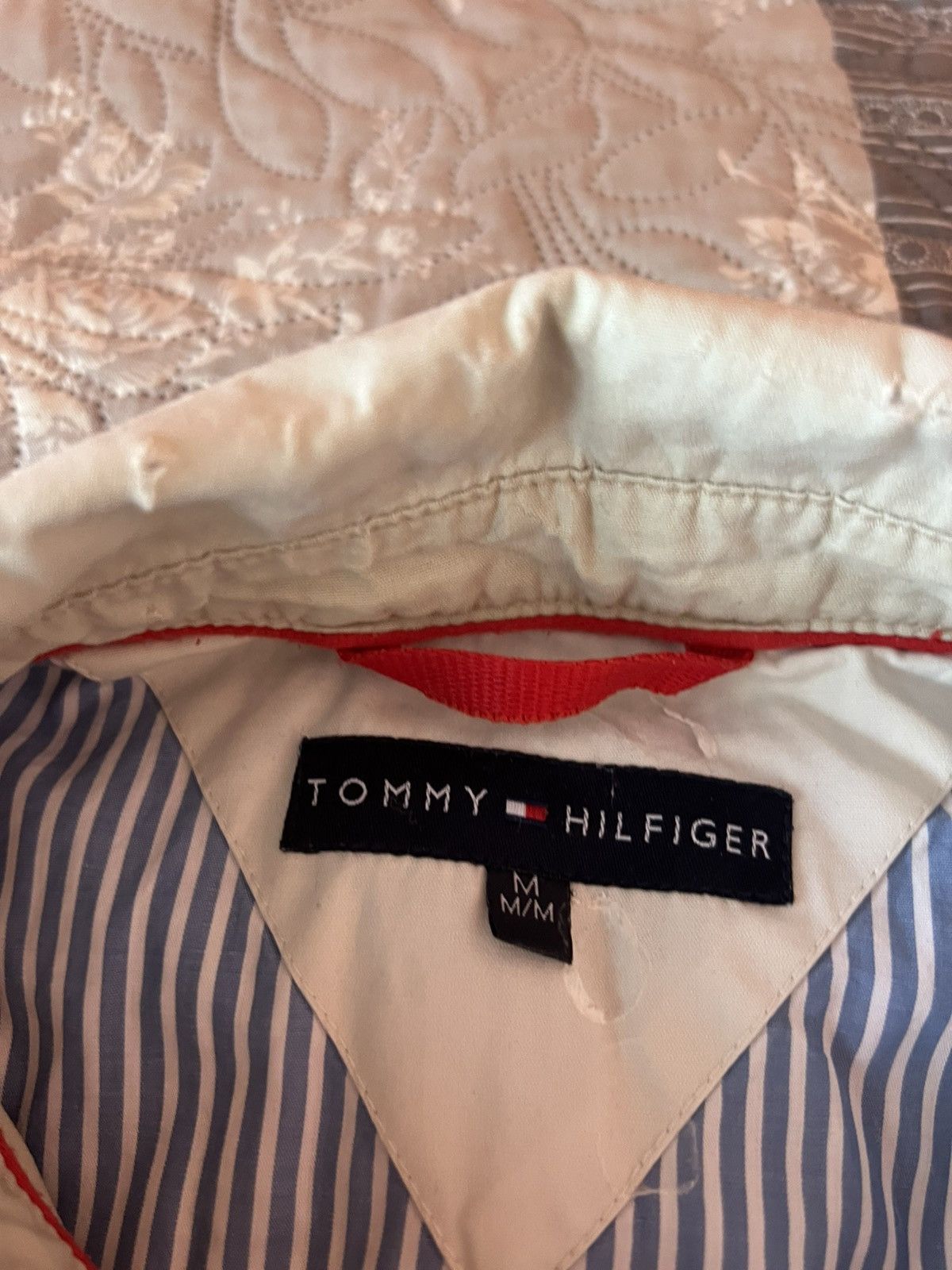 Tommy Hilfiger Tommy Hilfiger Beige Lightweight Jacket – Men’s Size M Size US M / EU 48-50 / 2 - 4 Thumbnail