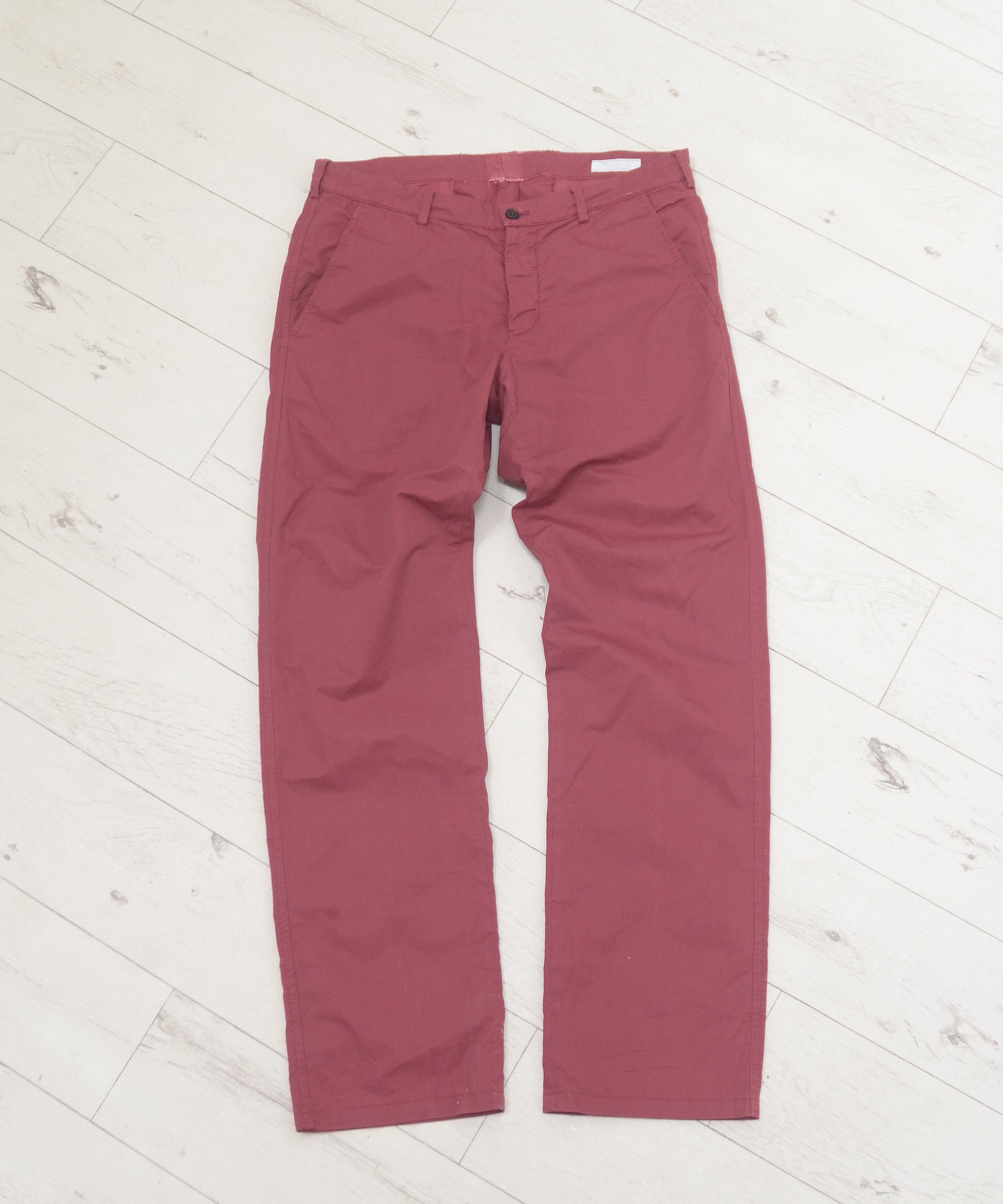 Prada Luxury Prada Linea Bordeaux Pants Chino sz 46 classic casual Size US 30 / EU 46 - 1 Thumbnail