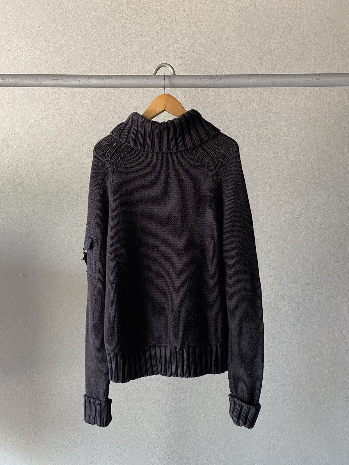 Calvin Klein Calvin Klein Jeans Black Knit Turtleneck Sweater Size US S / EU 44-46 / 1 - 2 Thumbnail