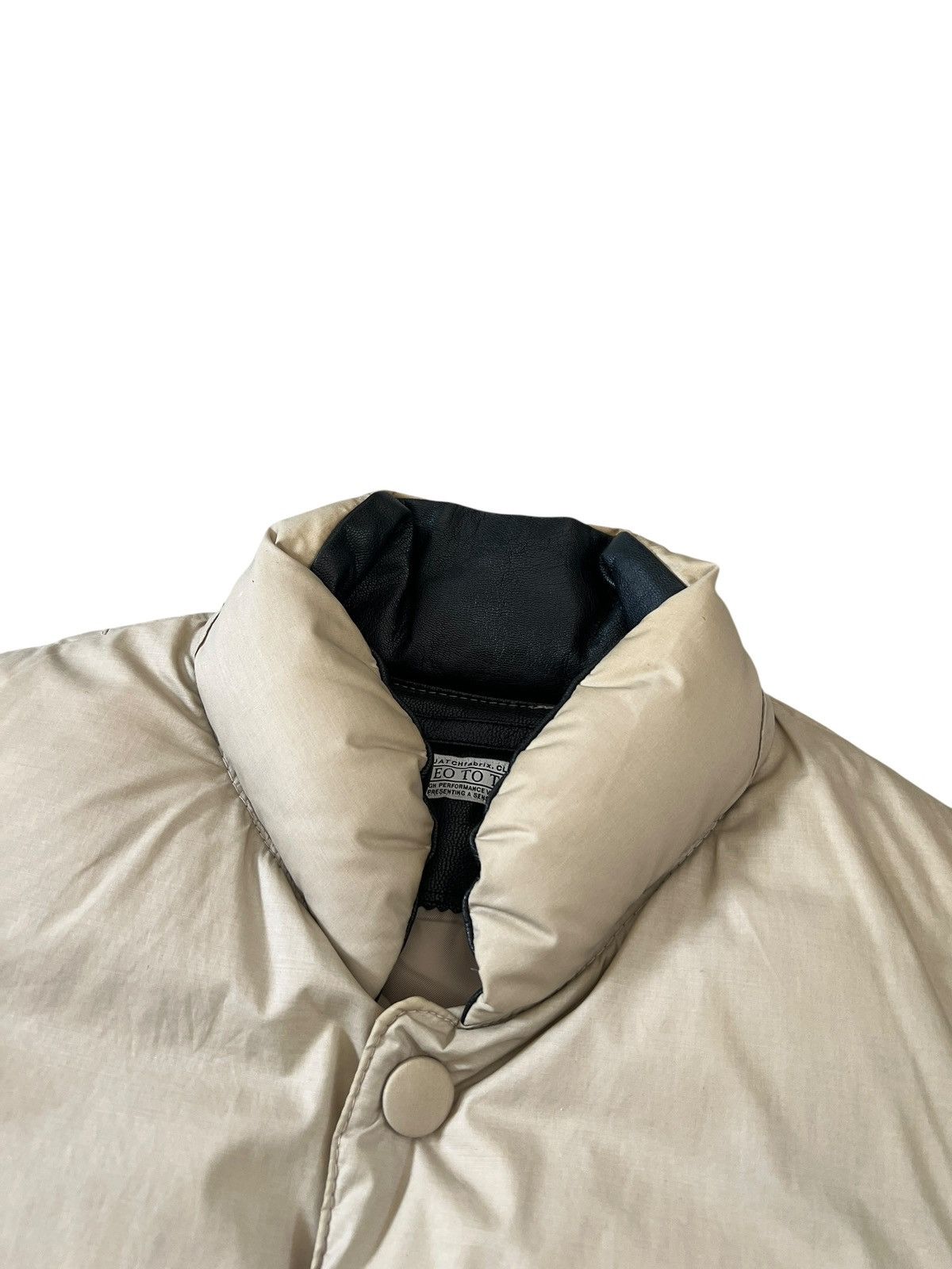 Sasquatchfabrix 09AW Sasquatchfabrix Eo To To Native Pattern Puffer Vest Size US M / EU 48-50 / 2 - 3 Thumbnail