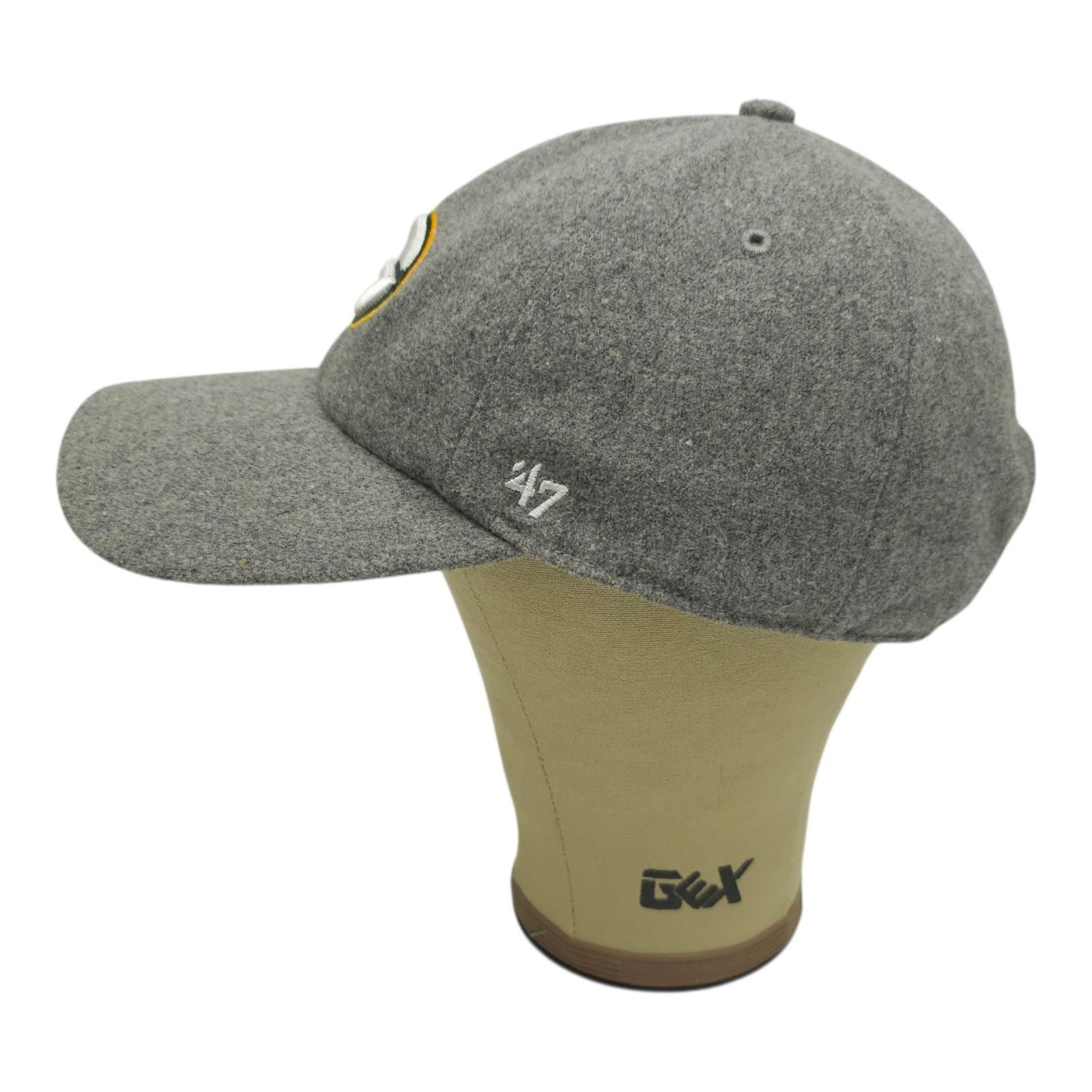 47 Brand 47 Brand Green Bay Packers Hat Adjustable Cap G Logo Gray Size ONE SIZE - 9 Thumbnail