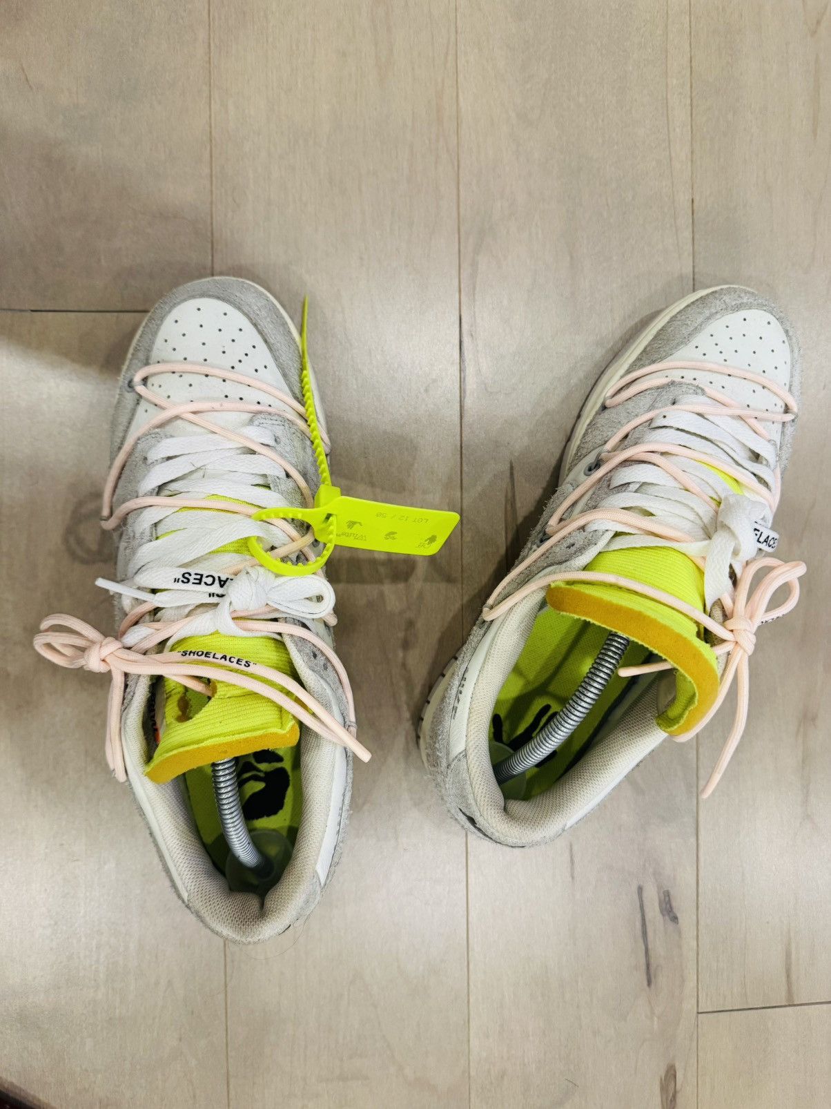 Nike × Off-White Size 10 - Nike Off-White x Dunk Low Lot 12 of 50 Size US 10 / EU 43 - 2 Thumbnail