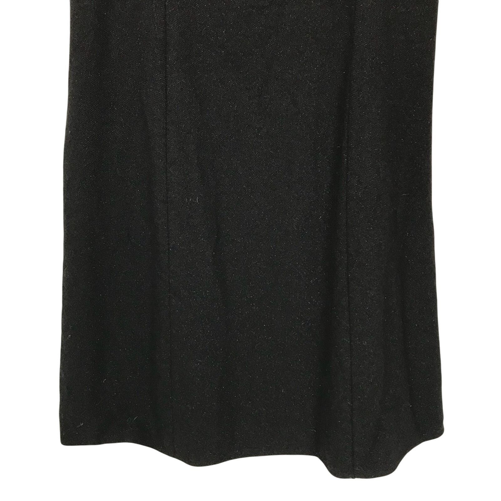 Ralph Lauren Purple Label Ralph Lauren Collection Purple Label Black Wool Dress Sz 10 Size L / US 10 / IT 46 - 3 Thumbnail